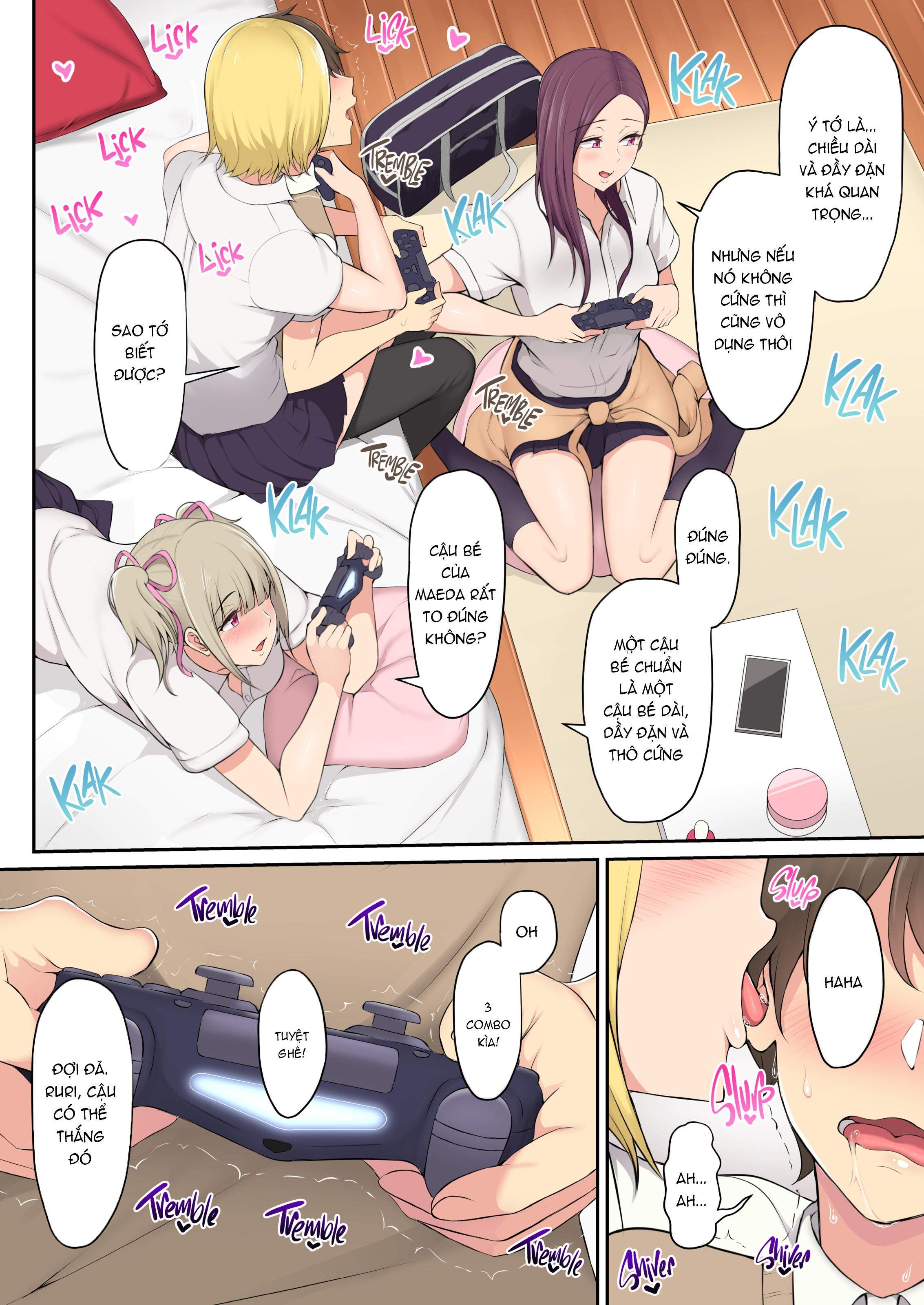 Đọc truyện hentai Imaizumi đưa cả bầy Gyaru về nhà mình - Chap 1