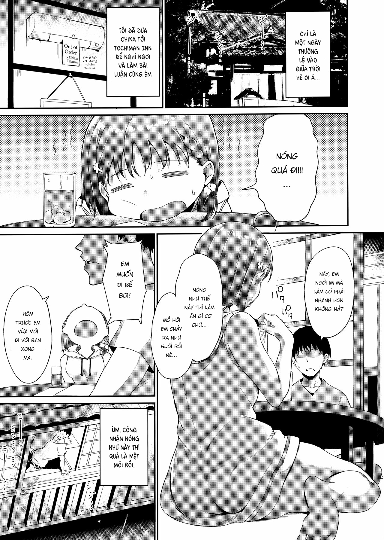 Đọc truyện hentai Ngày nghỉ thứ 2 của Takami - Oneshot