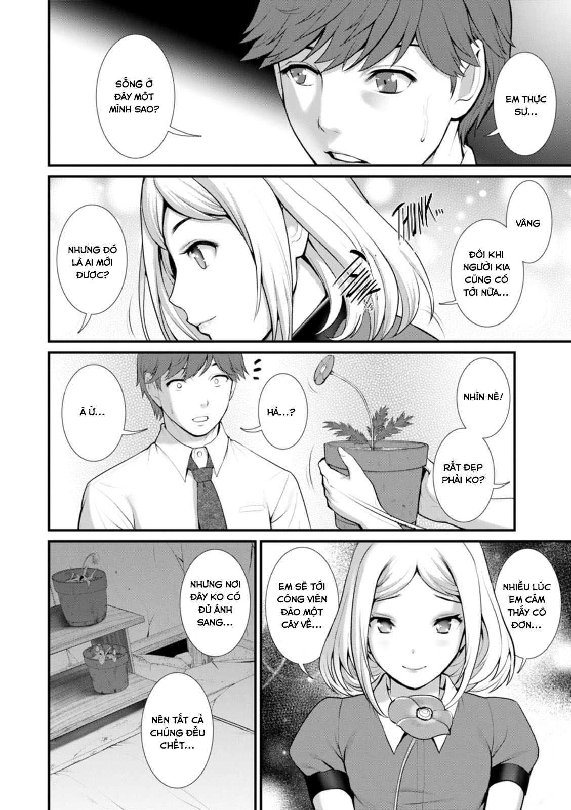 Đọc truyện hentai Tuần trăng mật dưới 30m đất - Chap 3