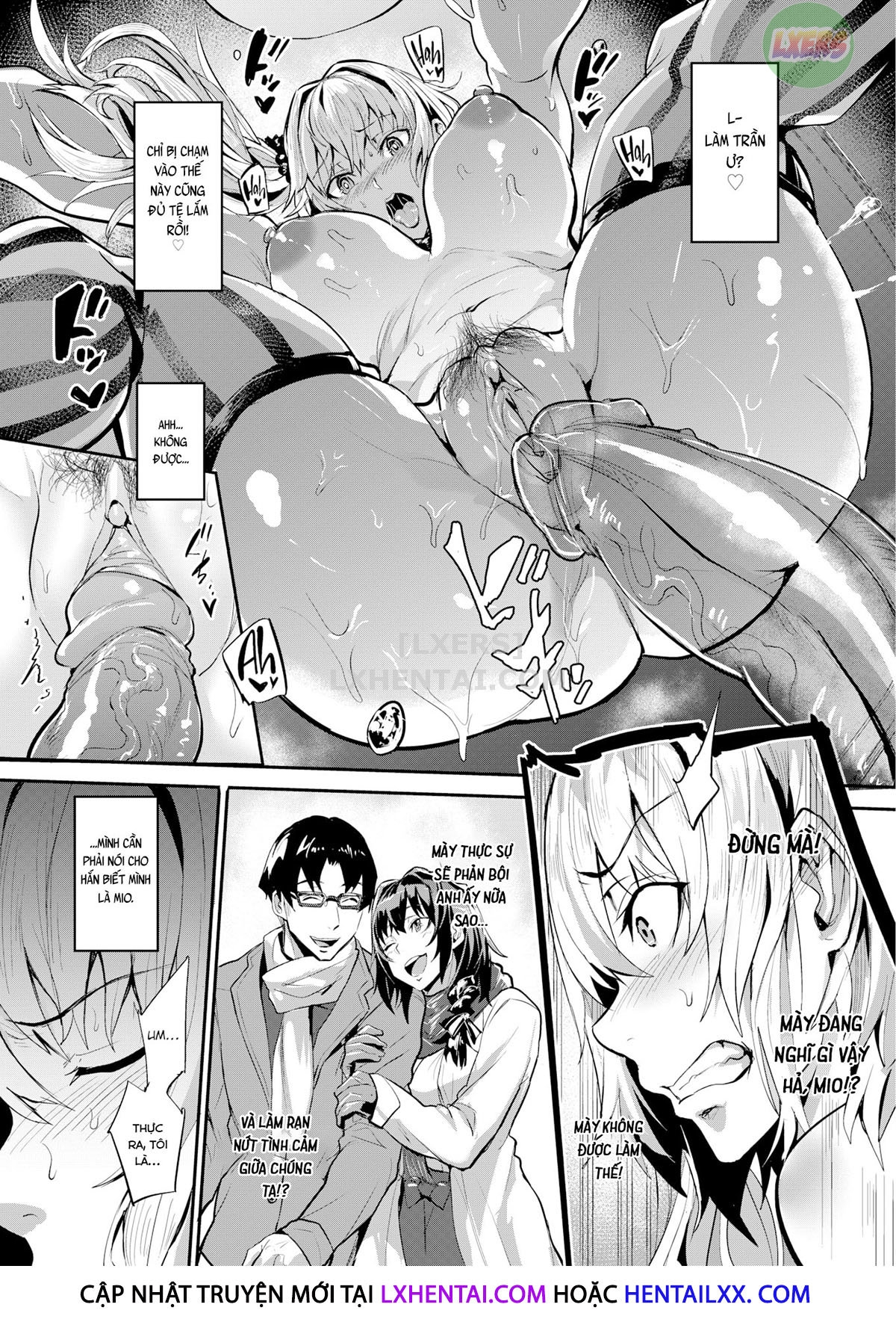 Đọc truyện hentai Hoán đổi kép - Chap 2 - [END]