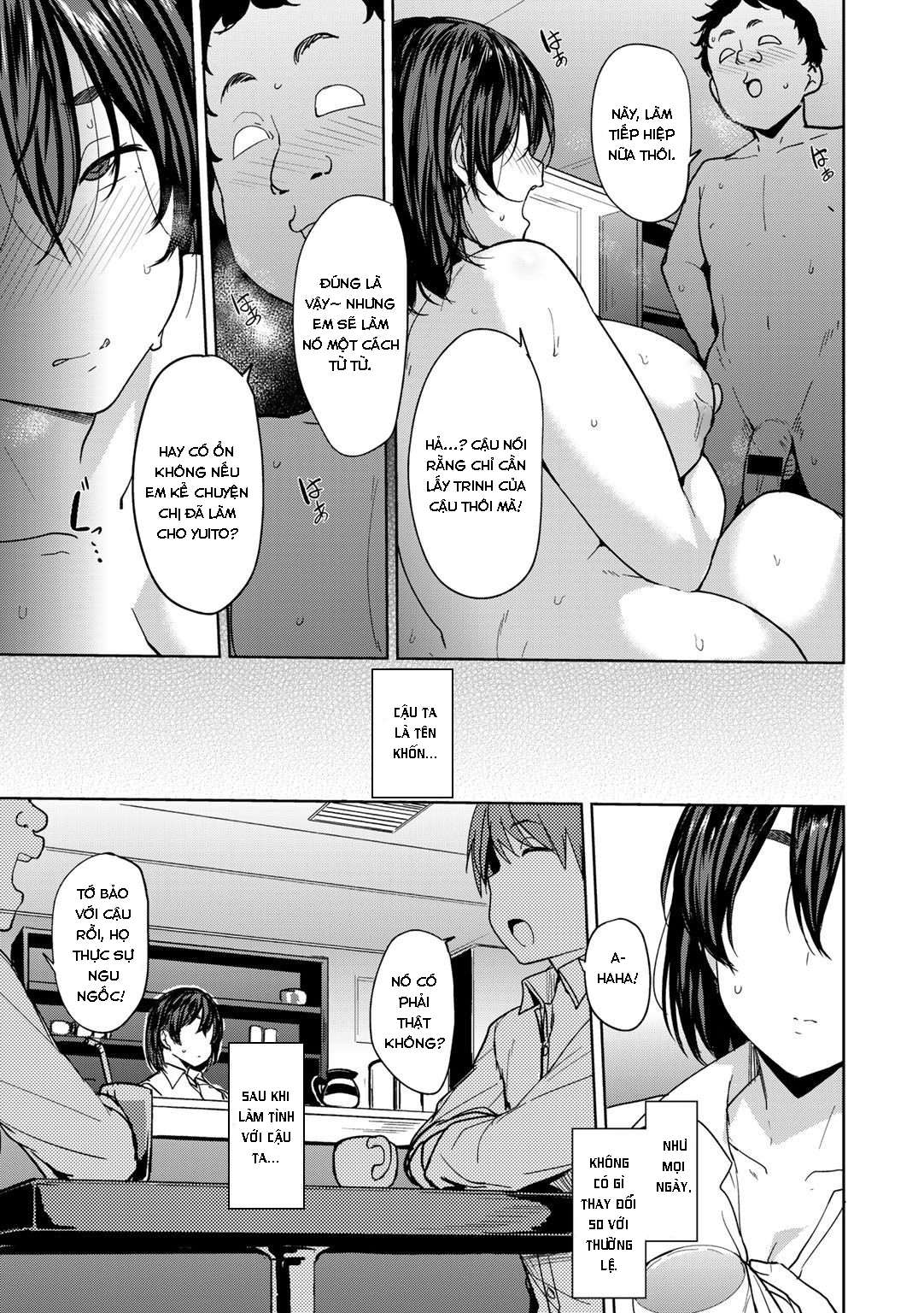 Đọc truyện hentai Toshinosa Bitter End - Oneshot
