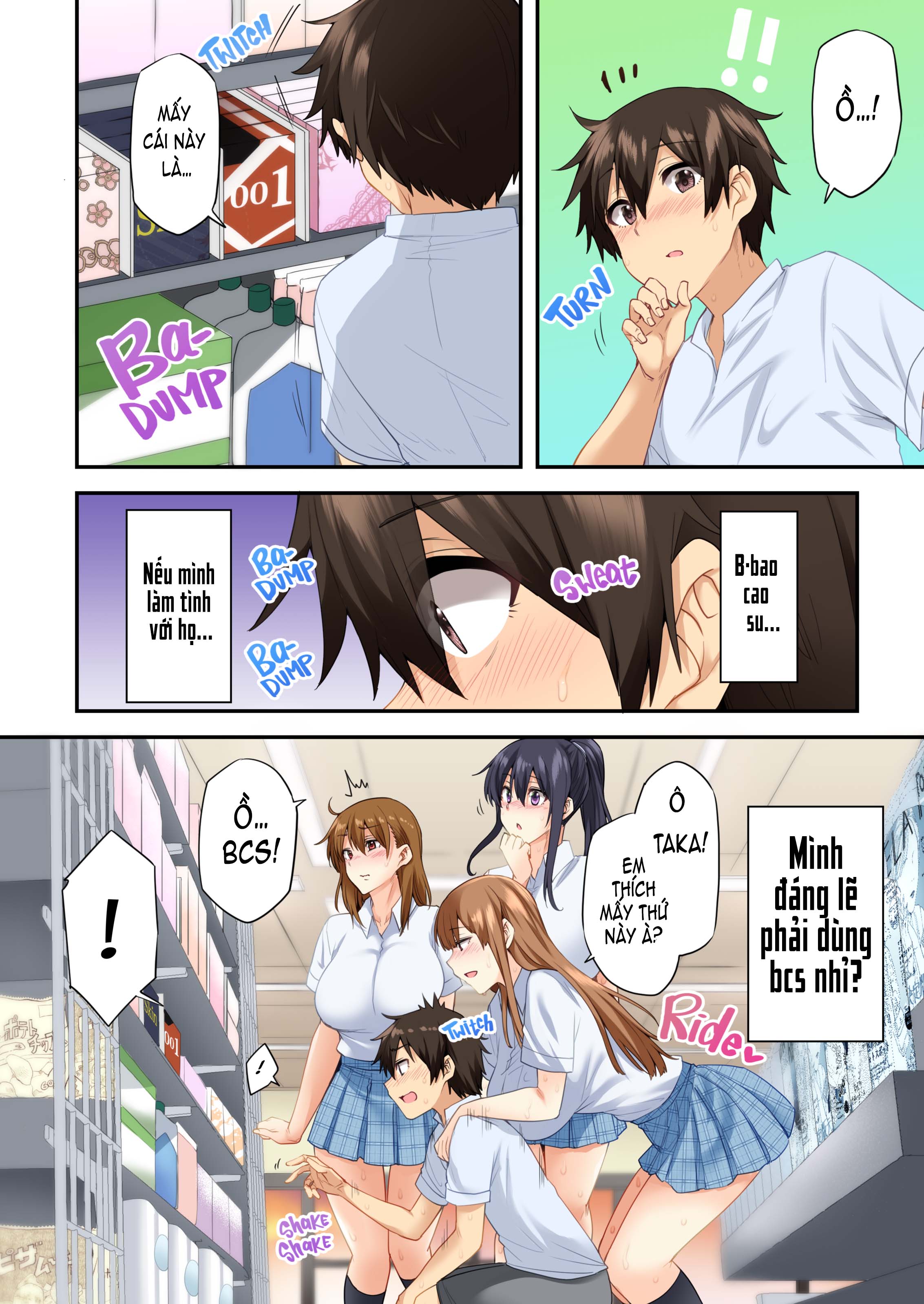 Đọc truyện hentai Trận Bóng Chuyền Không Cân Sức - Chap 2.3