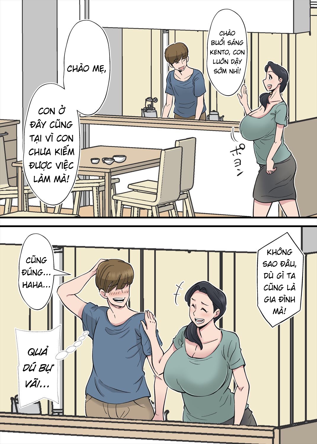 Đọc truyện hentai Tôi Lén Lút Ngoại Tình Với Bà Mẹ Vợ - Oneshot
