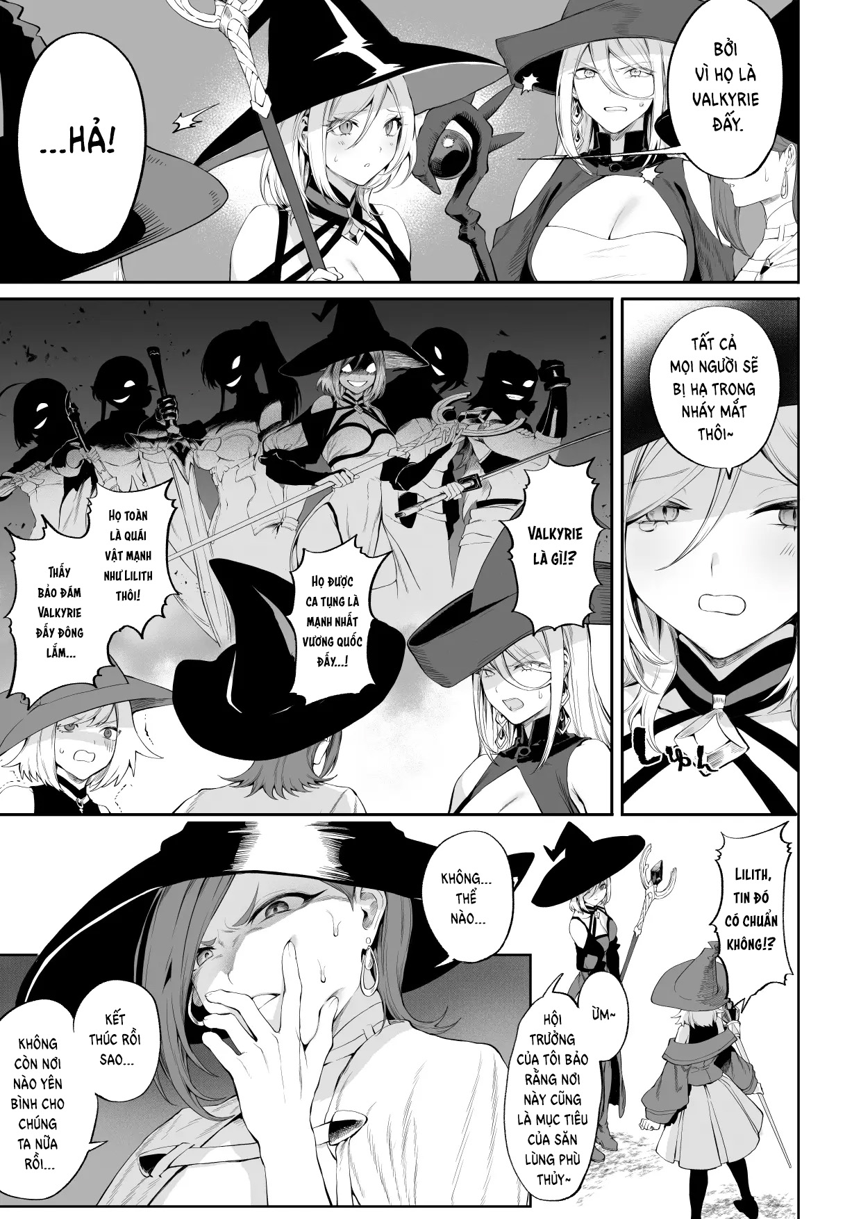 Đọc truyện hentai Câu chuyện về những Valkyrie! ~Nữ phù thuỷ~ - ~Nữ phù thuỷ~ Phần đầu