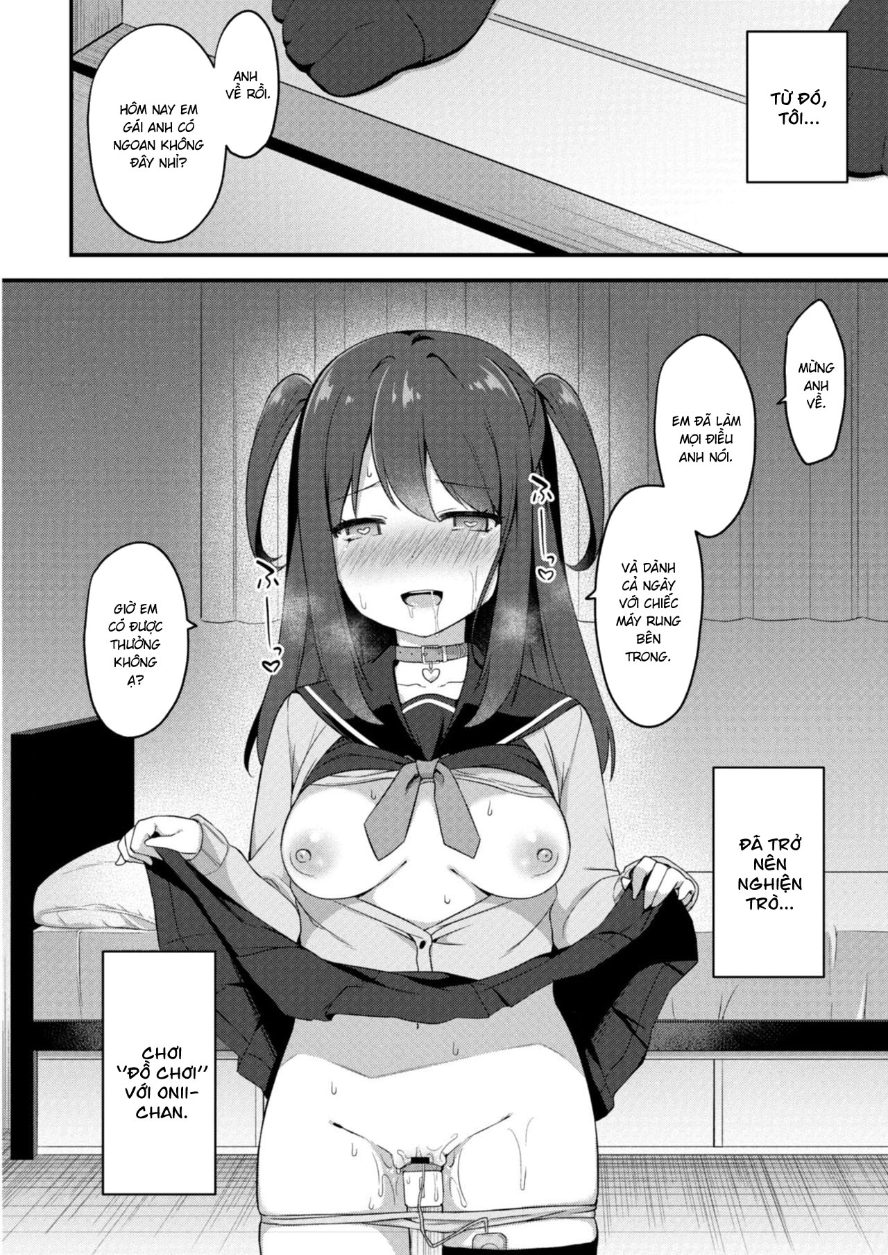Đọc truyện hentai Cô em gái nghiện sếch toy - Oneshot