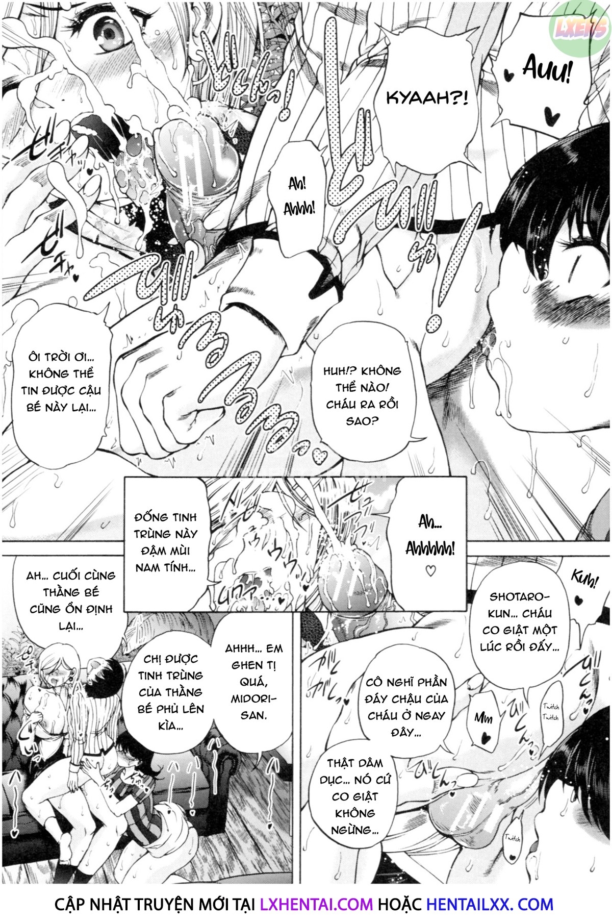 Đọc truyện hentai Oba-Shota Harem - Chap 2