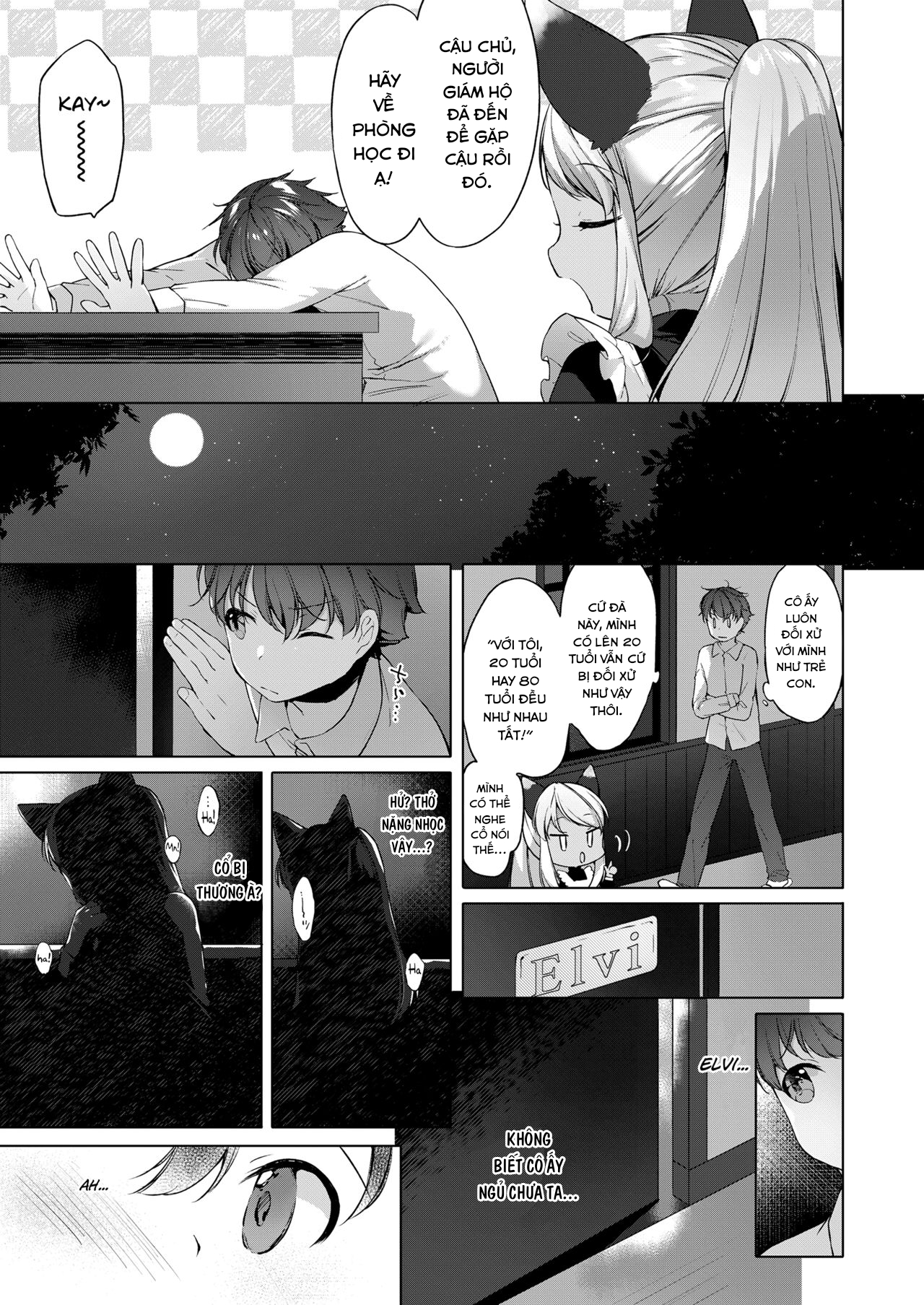 Đọc truyện hentai Kahogo Maid no Kokoro Ko Shirazu - Oneshot