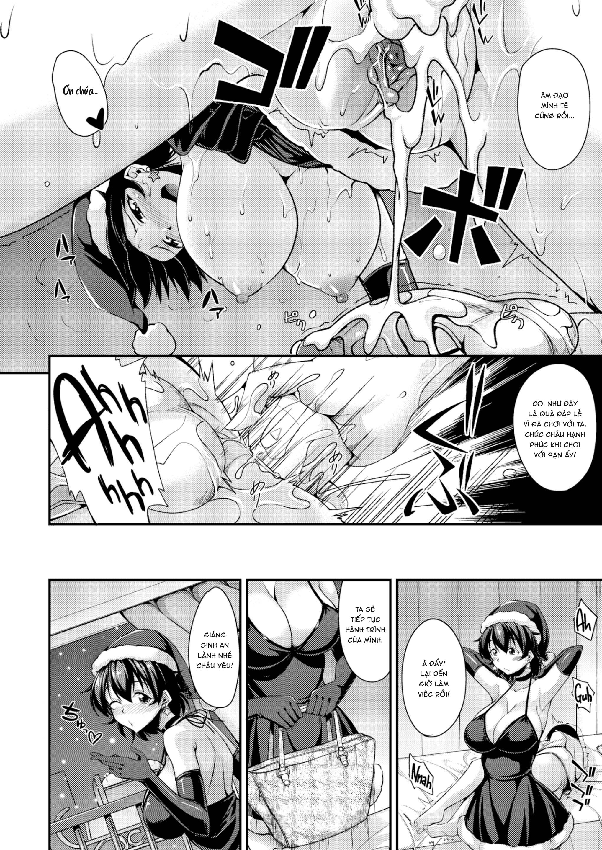 Đọc truyện hentai Bà già Noel trèo cửa sổ Oneshot