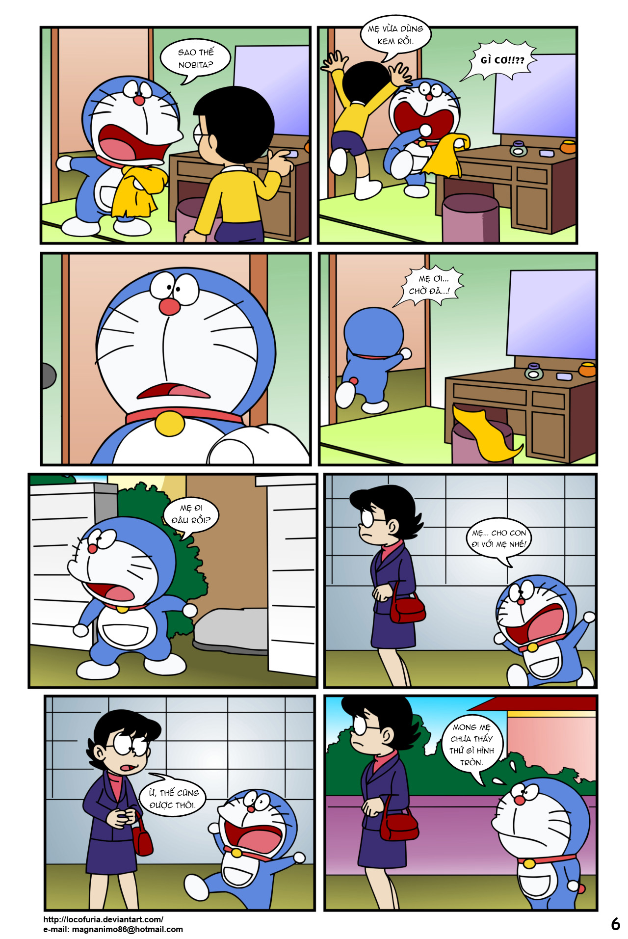 Đọc truyện hentai DORAEMON? - Vol 1 - Chap 1: Kem Người Sói