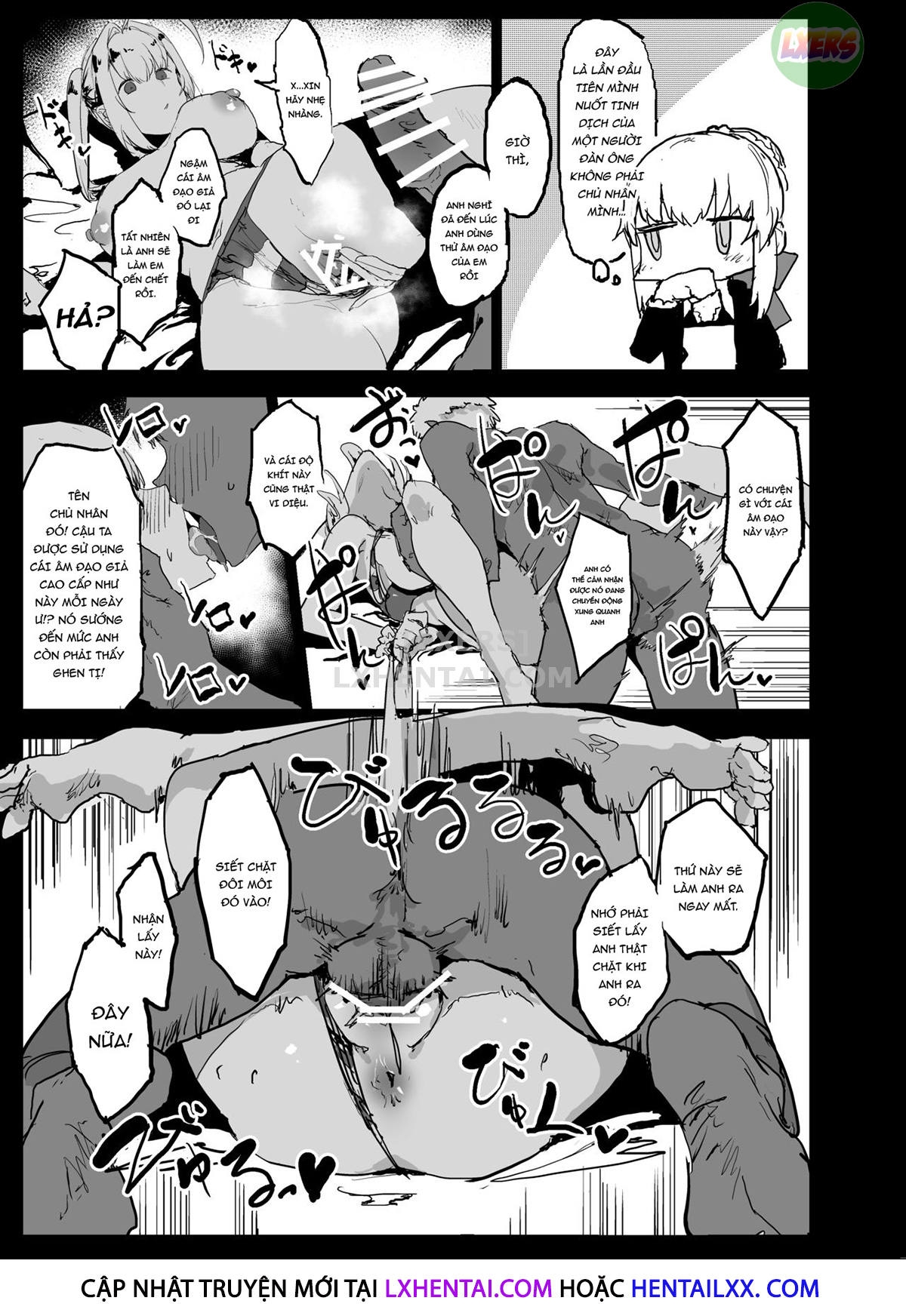 Đọc truyện hentai Yarichin Ni Gohoushi Sex Suru Nama Onaho To Seishori Maid Netorase Hon - Oneshot