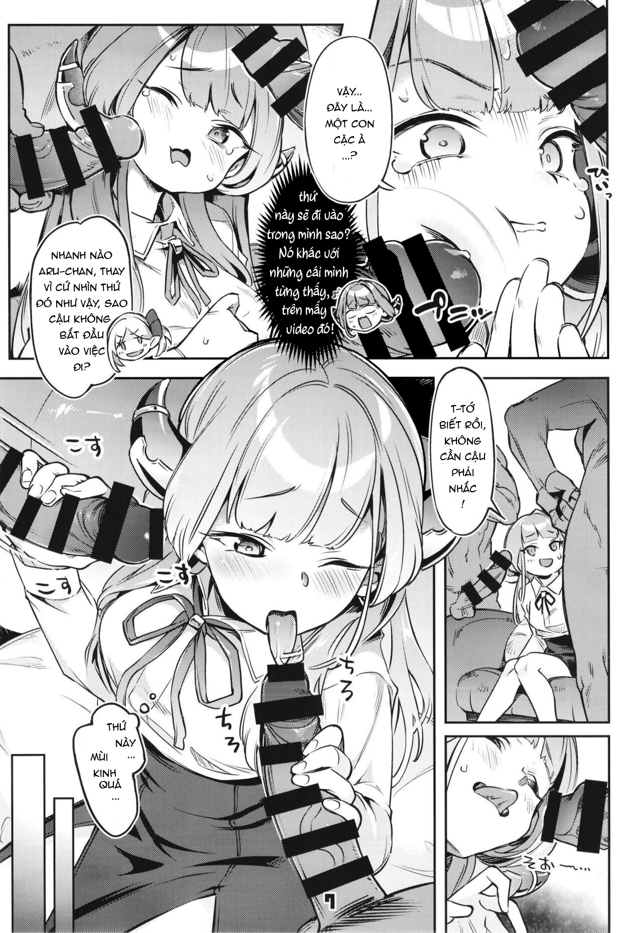Đọc truyện hentai Aru-Chan hết tiền và trước khi cô ấy nhận ra, cô ấy đã bị vây quanh bởi mấy tên Dirty Old Man (Blue Archive) - Oneshot