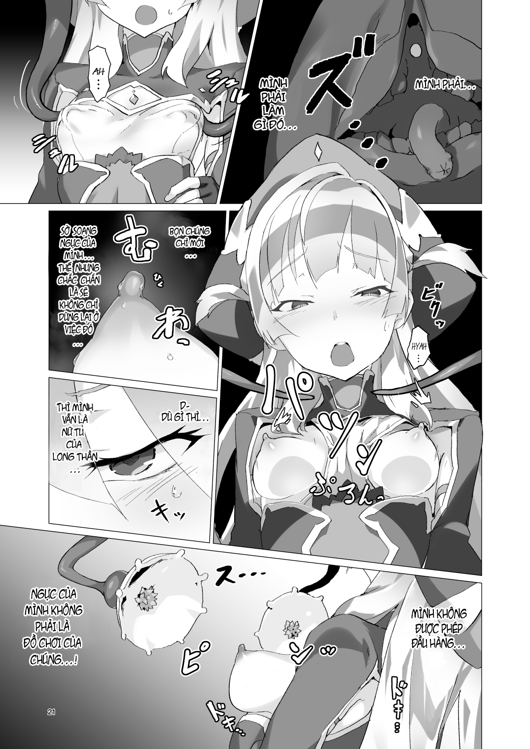 Đọc truyện hentai Kotohana -Sei Shinkan Shokushu Nyuujoku Choukyou - Phần 1