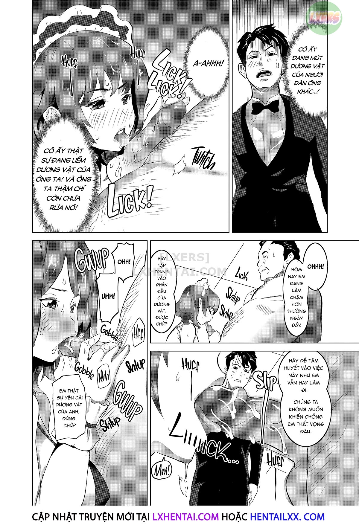 Đọc truyện hentai Tôi bắt vợ làm việc tại nhà thổ - Chap 2 - Creepy Customer Fukumoto