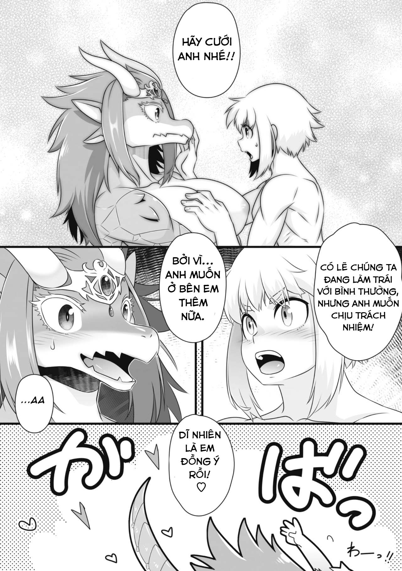 Đọc truyện hentai Giết rồng để cưới rồng - Oneshot