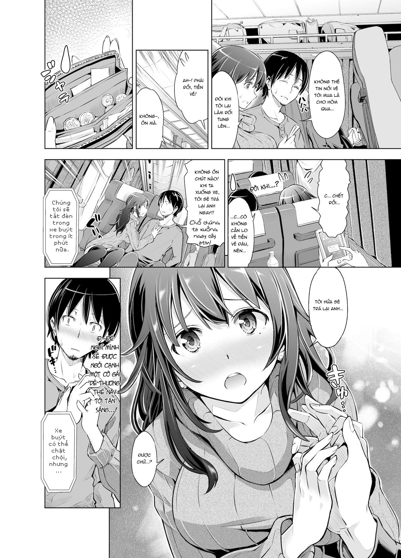 Đọc truyện hentai Vụ sờ soạng một nữ sinh đại học ngực bự trên chuyến xe buýt đêm cho đến khi cô ấy ra - Oneshot