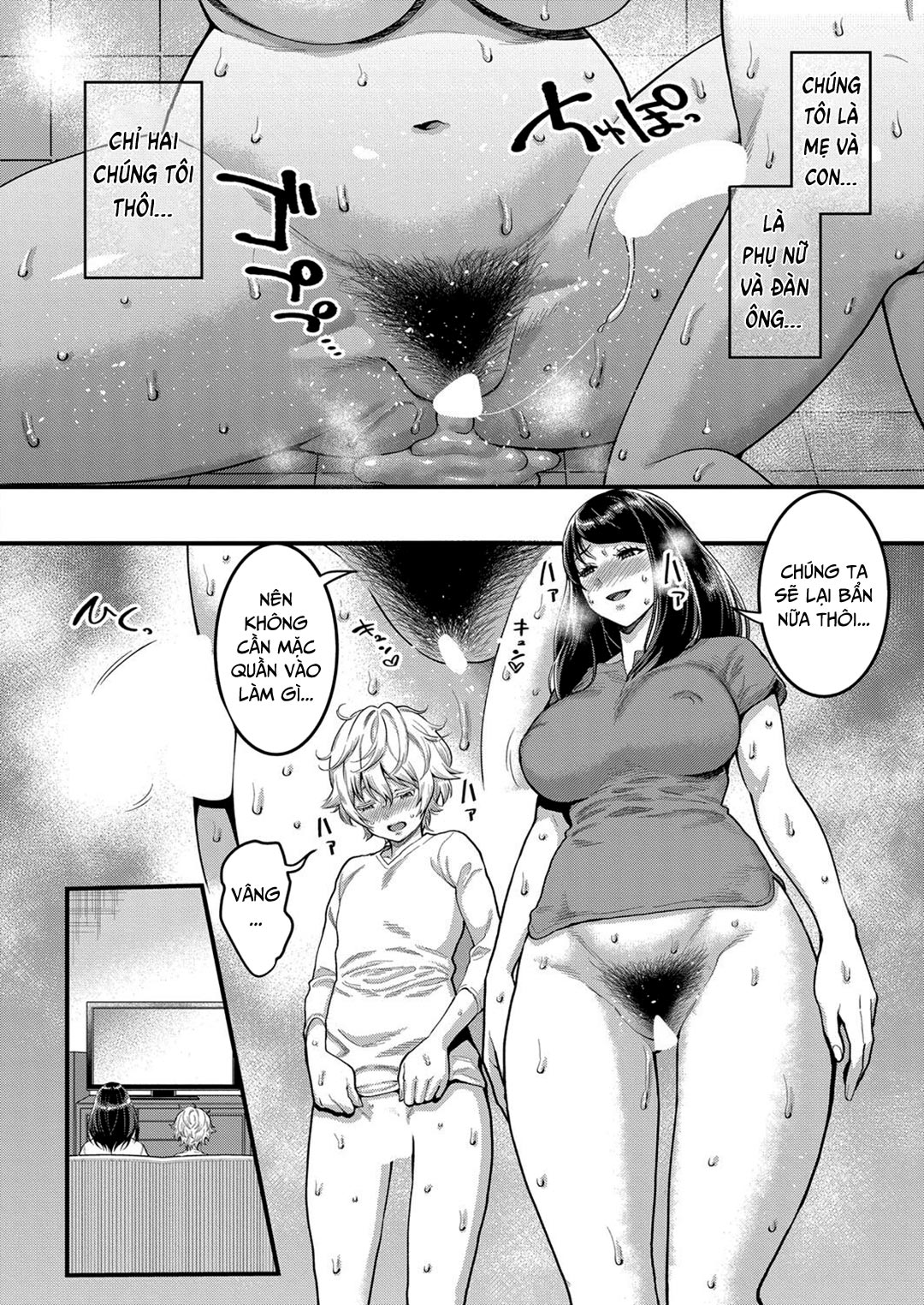 Đọc truyện hentai Dì muốn làm mẹ con - Chap 4 - [END]