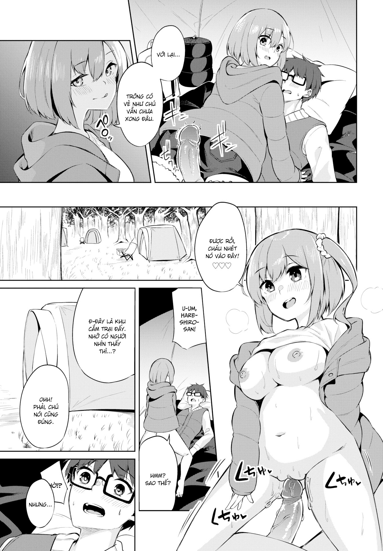 Đọc truyện hentai Nhật kí của CLB cắm trại - Chapter 1