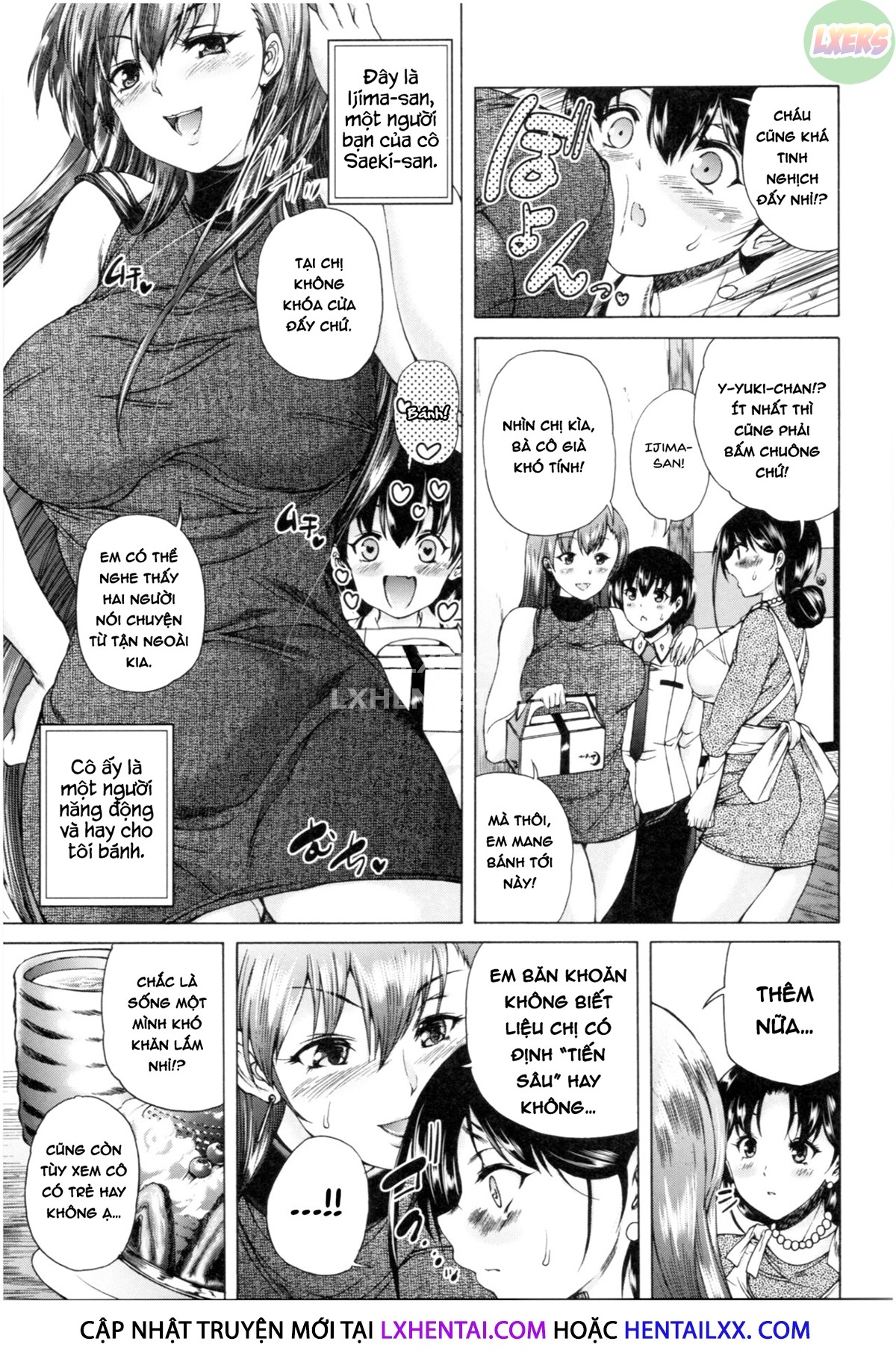 Đọc truyện hentai Oba-Shota Harem - Chap 1