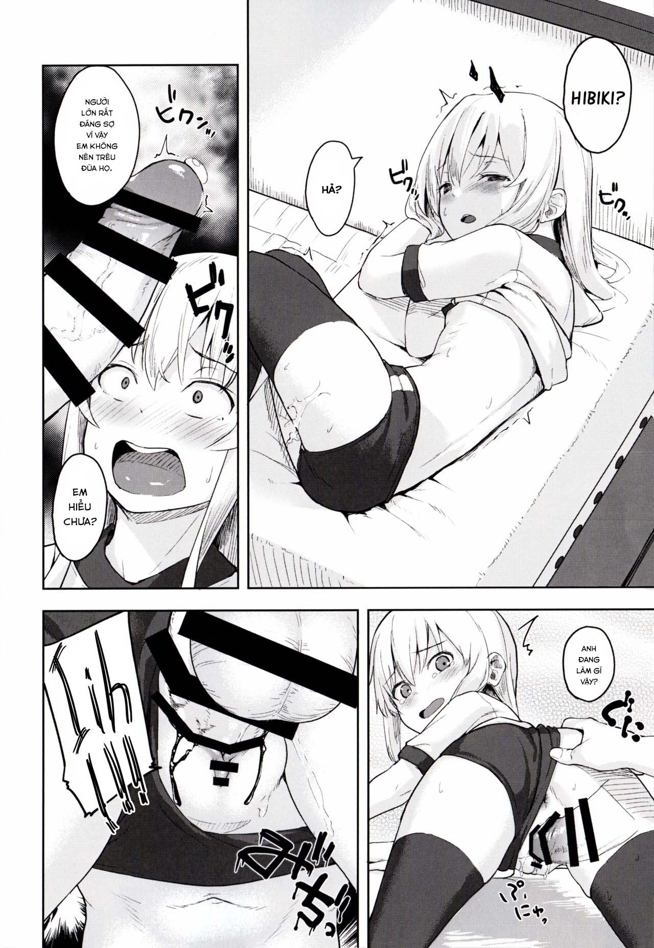 Đọc truyện hentai Hibiki-chan, em không được đùa với người lớn như vậy đâu! (Kantai Collection -KanColle-) - Oneshot