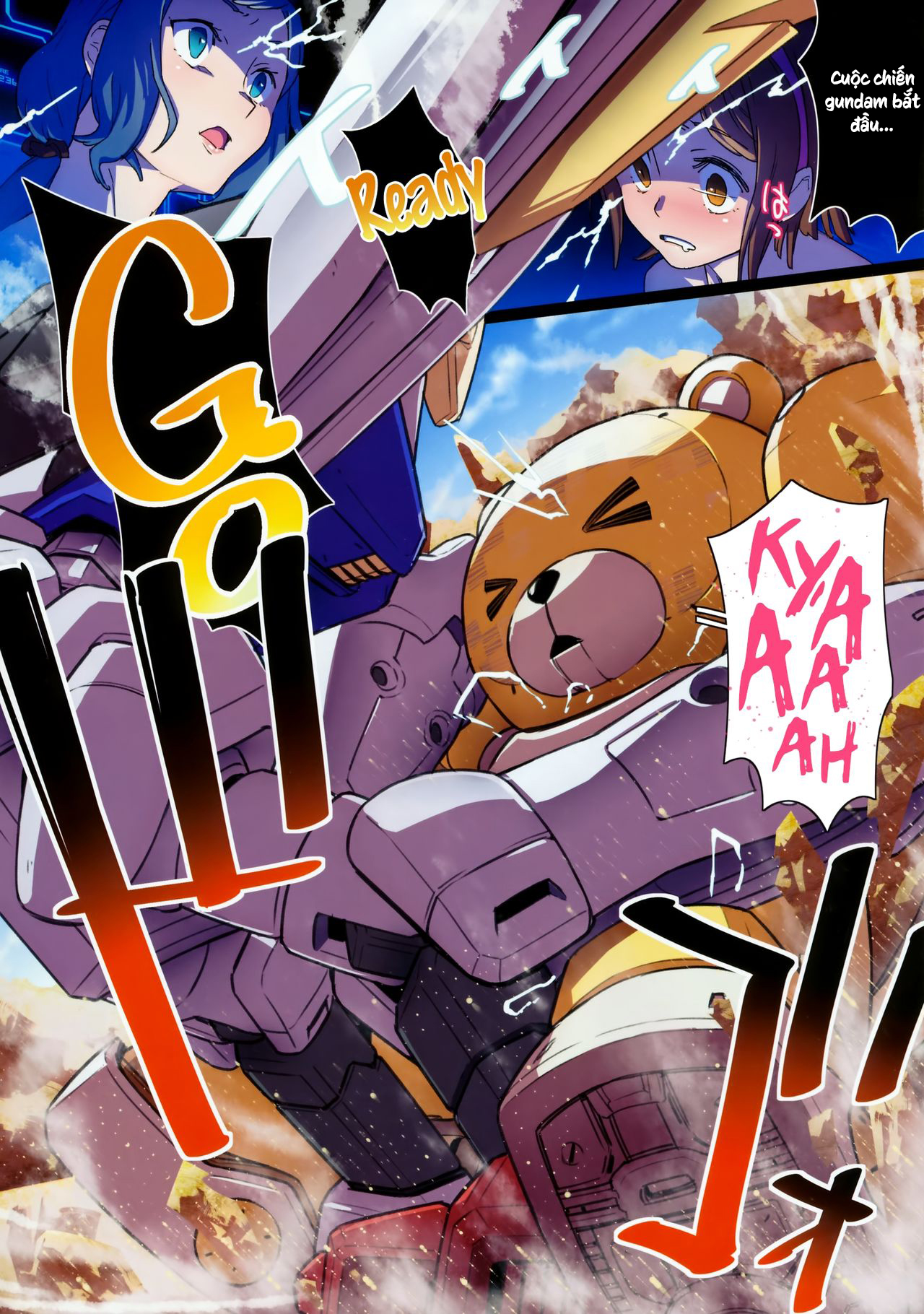 Đọc truyện hentai BF Gundam Full Color Gekijou - Oneshot