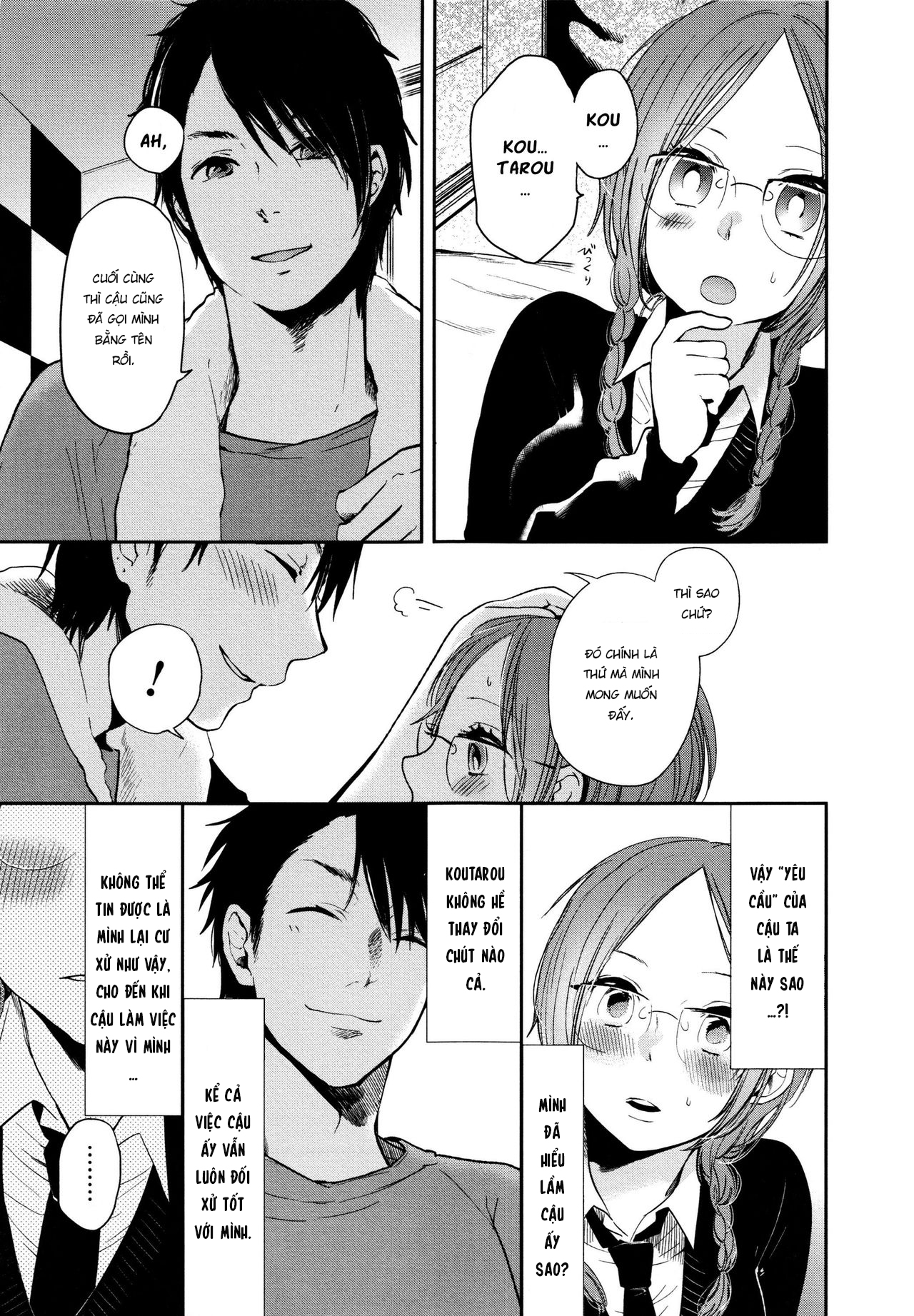 Đọc truyện hentai Muốn thêm 1 lần nữa chứ? - Chap 2: Tình yêu với cô nàng 4 mắt