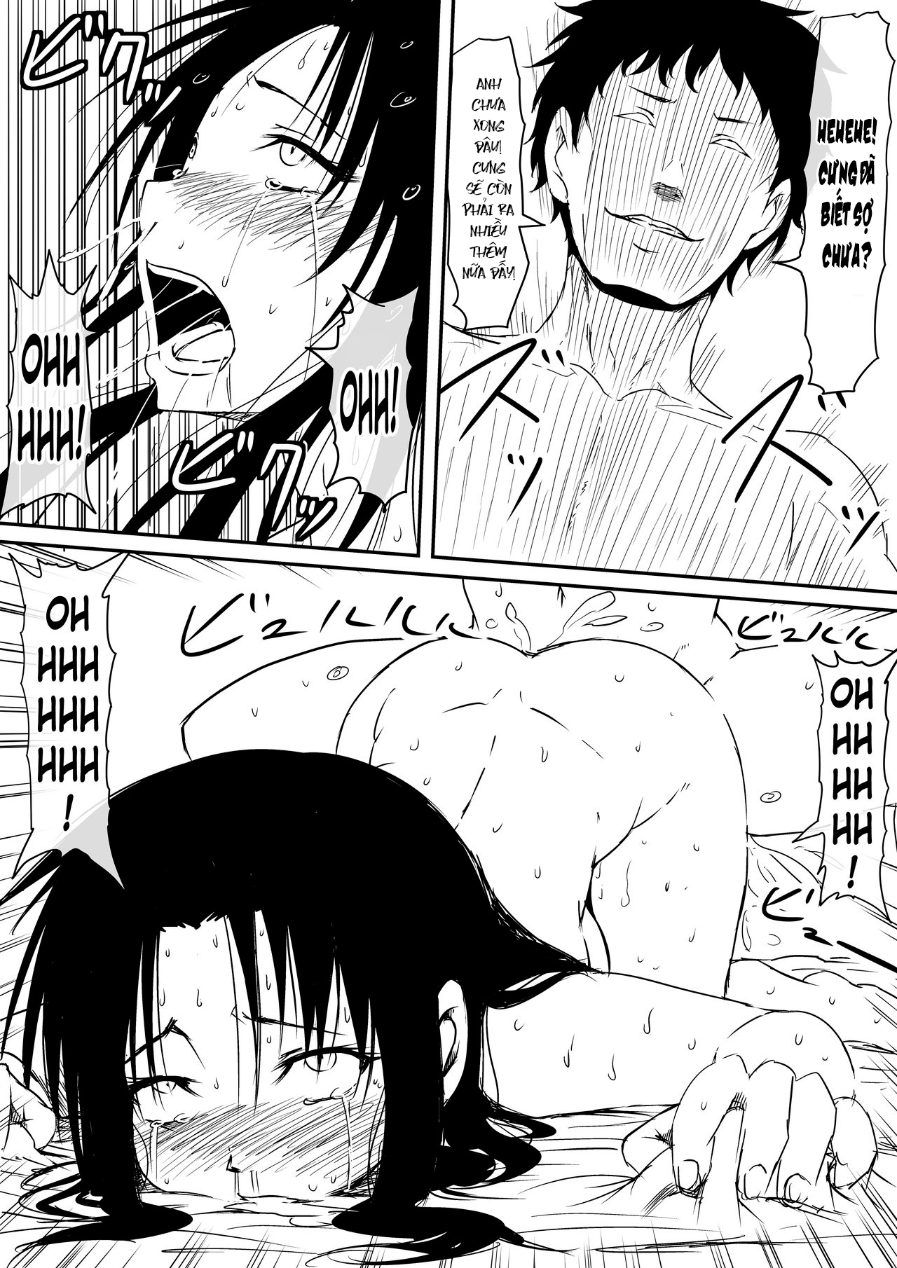 Đọc truyện hentai Thiếu niên và con cặc thần thánh mê hoặc chị em - Chap 3 - hết phần 2