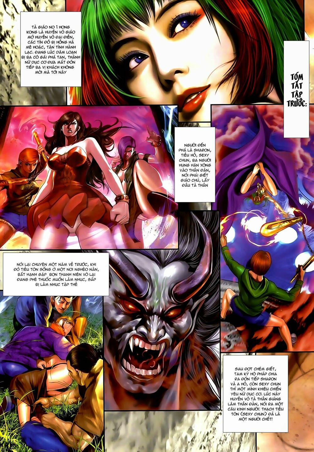 Đọc truyện hentai Nữ Hồng Côn - Chap 2