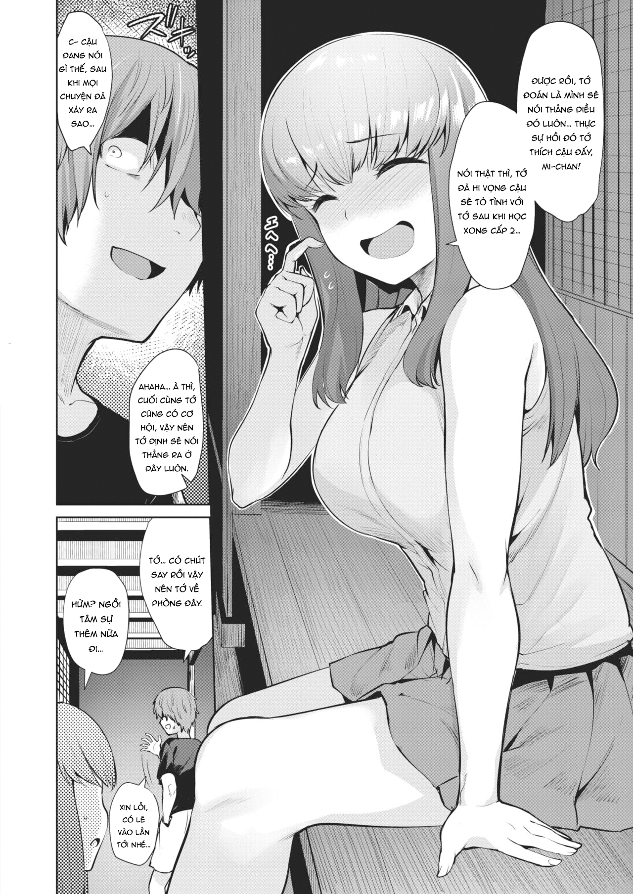 Đọc truyện hentai Soshite Kimi wa Hagukumareru - Oneshot