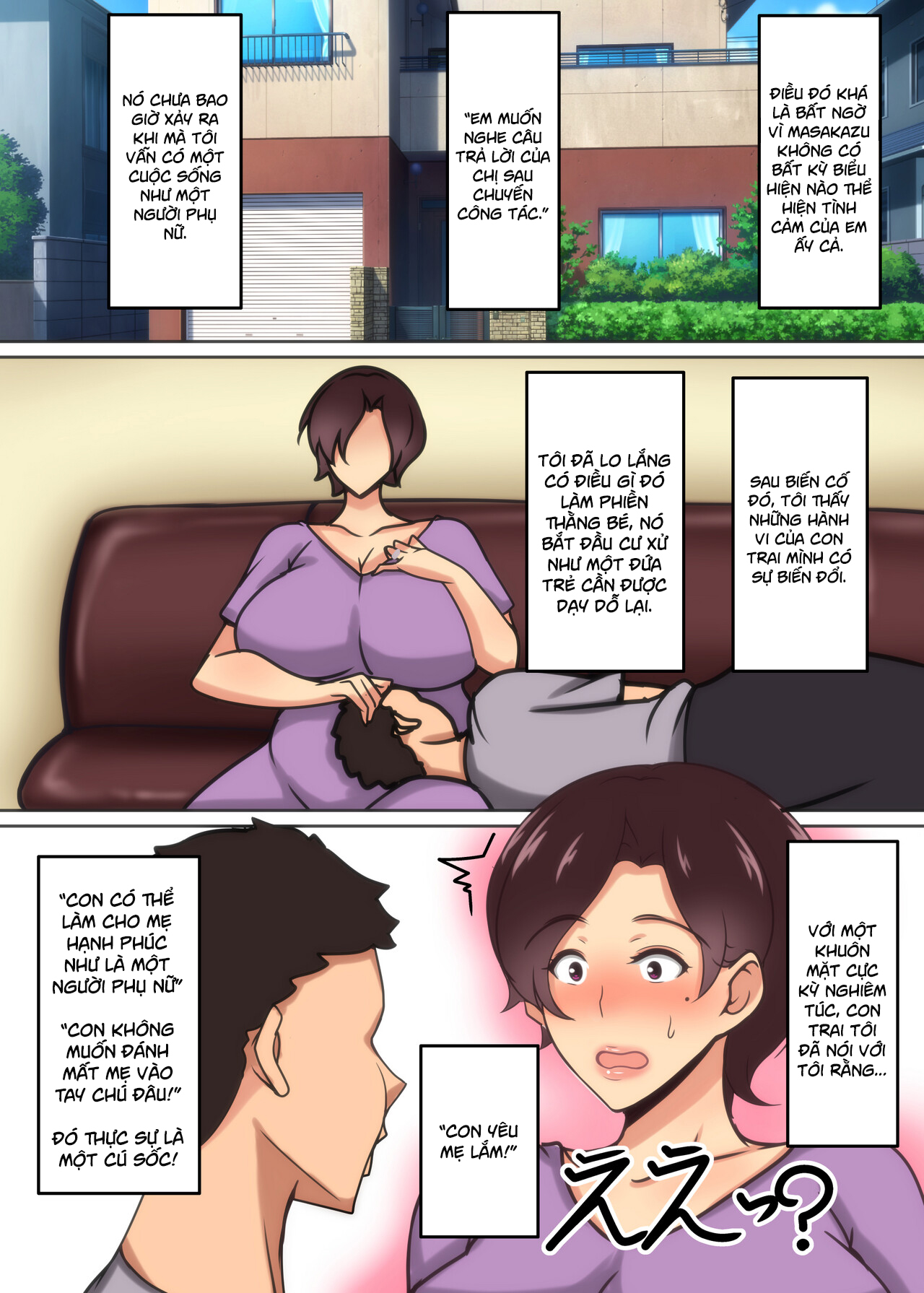 Đọc truyện hentai Haha ga Midara ni Aegu Toki - Chap 1