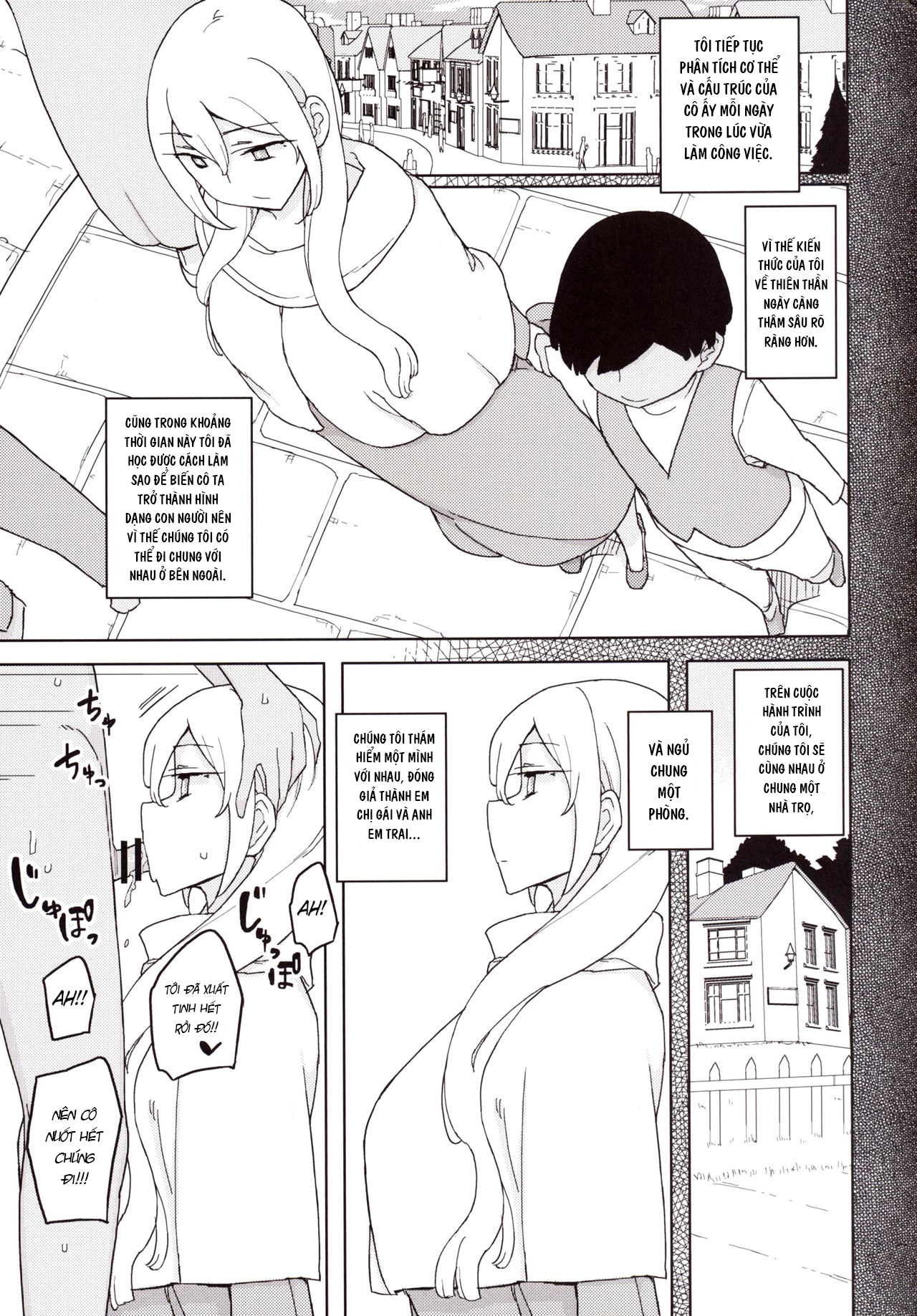 Đọc truyện hentai Ishi no Nai Tenshi wa Boku no Sei Shori Yougu - Oneshot