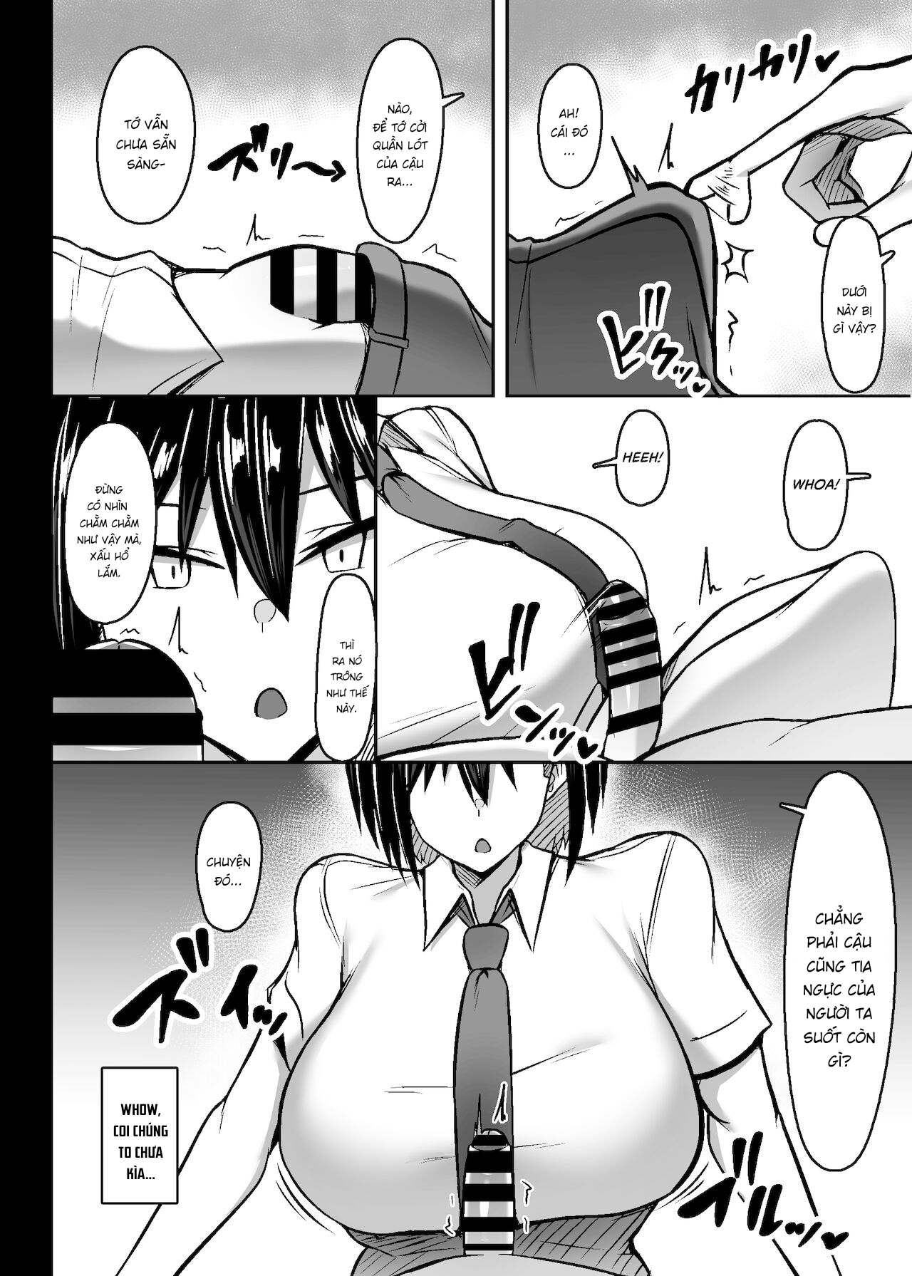 Đọc truyện hentai Bakunyuu Deka Onna no Gyakushuu - Oneshot