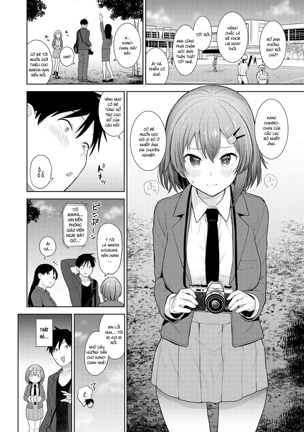 Đọc truyện hentai Bộ ảnh kỉ yếu - Chapter 1: Cuộc gặp gỡ