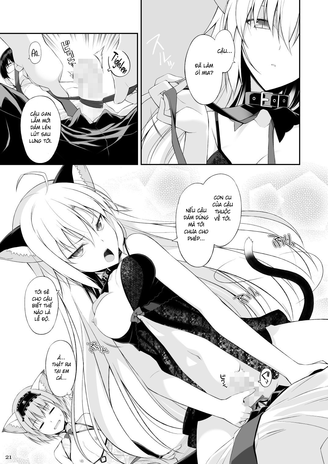 Đọc truyện hentai Mèo Và Đầy Tớ - Chương 2