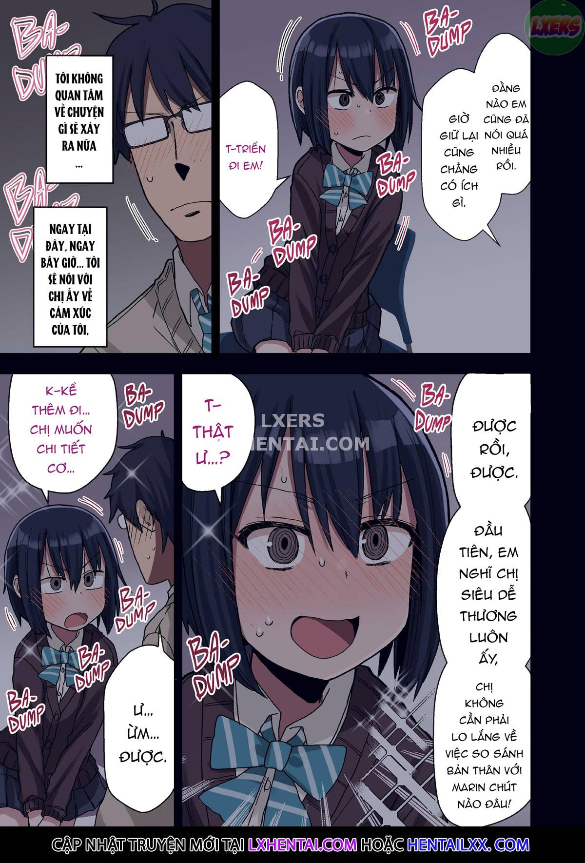 Đọc truyện hentai Vì senpai cho phép nên tôi đã làm chuyện đó với chị ấy - Chap 1 - Full Color