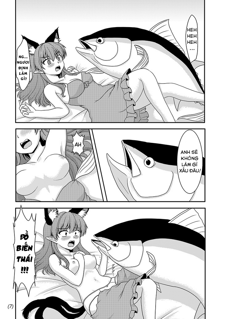 Đọc truyện hentai Mèo Ghét Cá - Oneshot