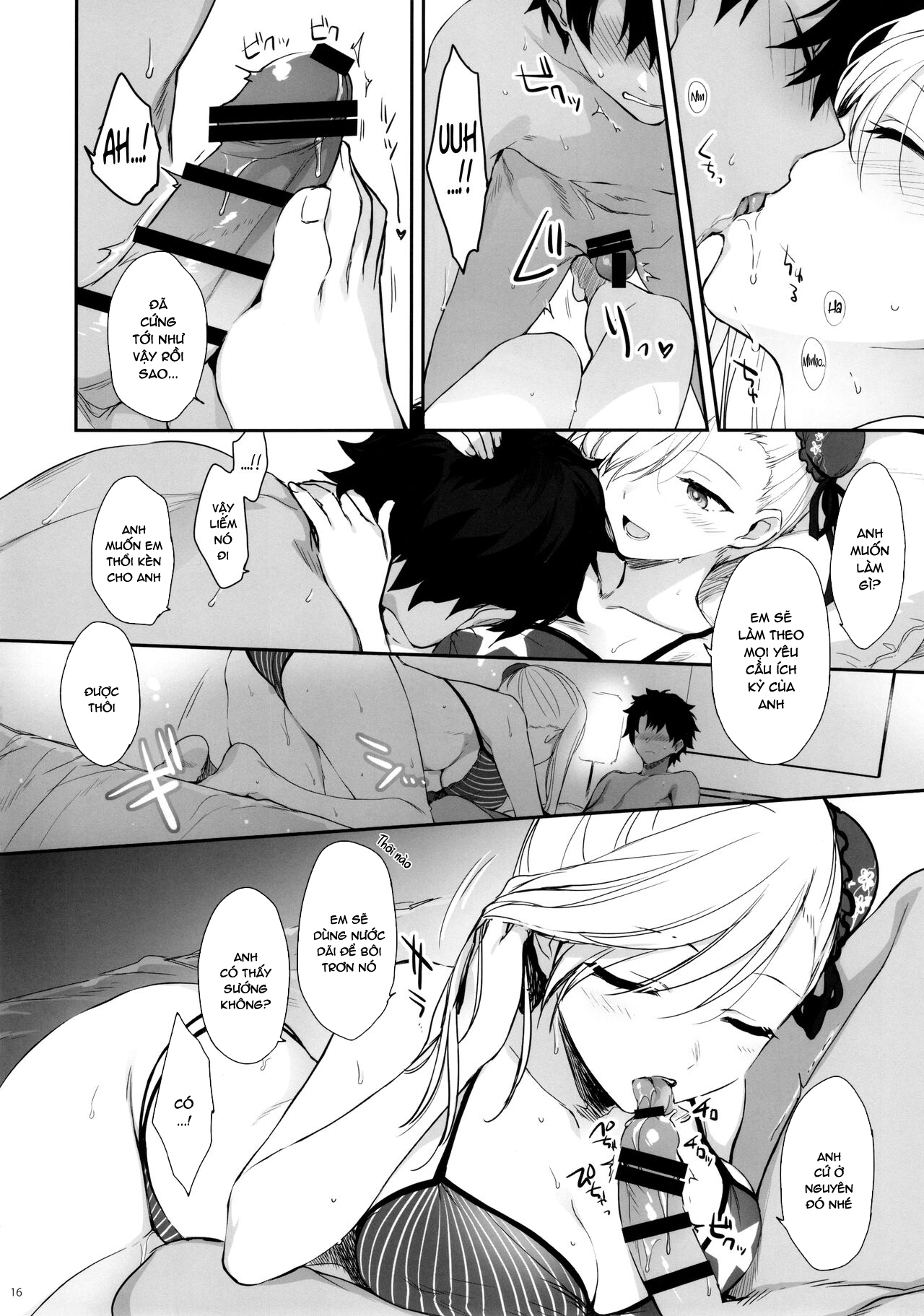 Đọc truyện hentai I'll Trace Your Contour with My Fingertips Warmed from the Summer Heat - Oneshot