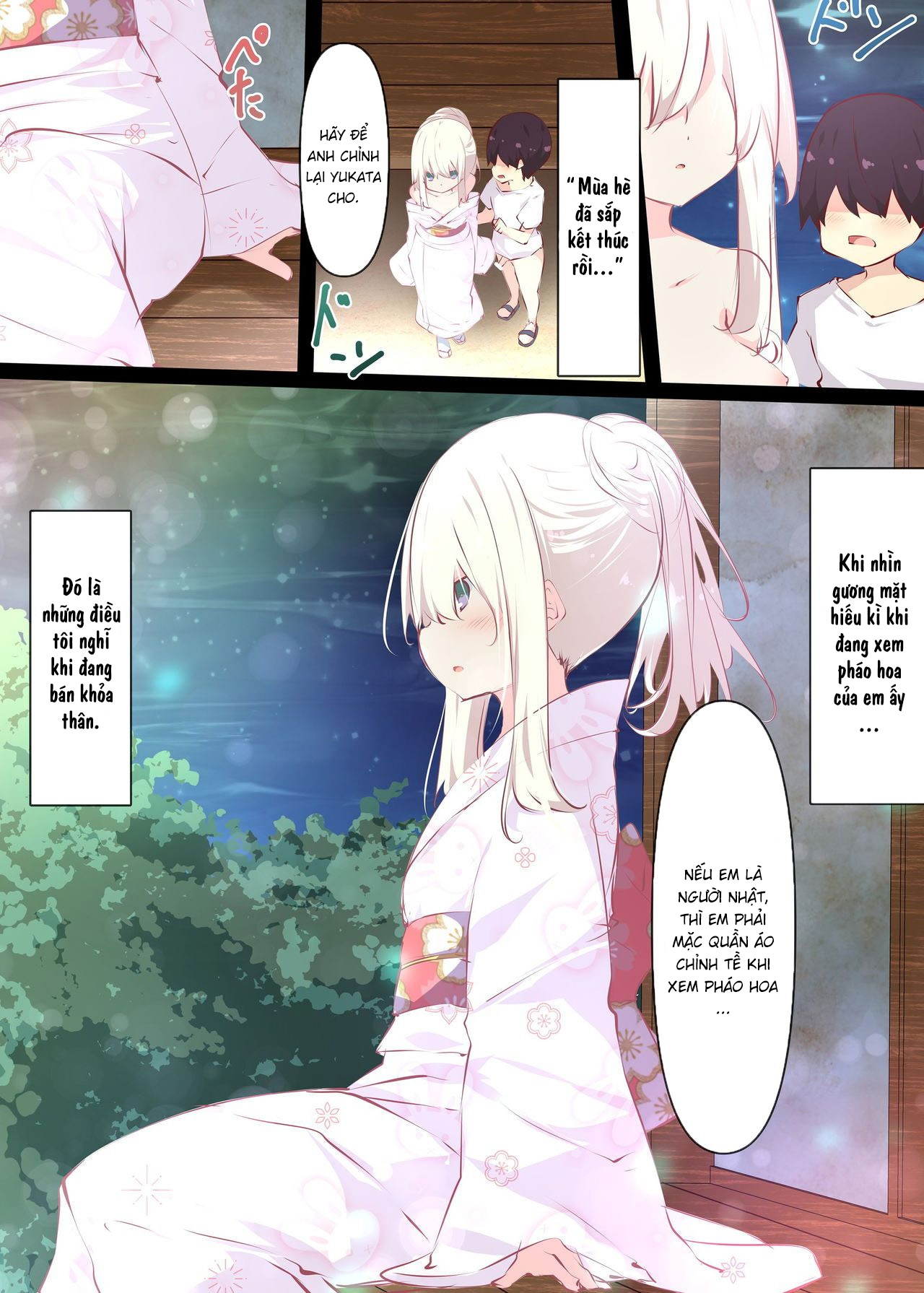 Đọc truyện hentai Natsuyasumi dakara Muteikou na Itoko ni Chinko Ireru Hanashi - Chap 4
