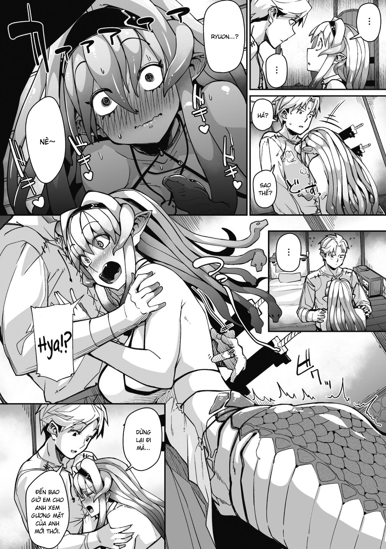 Đọc truyện hentai Ánh mắt ta chạm nhau - Oneshot