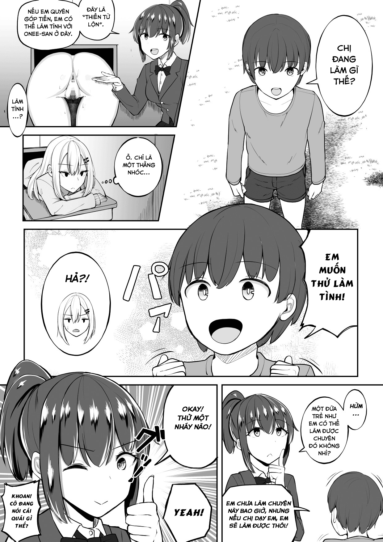 Đọc truyện hentai Thiền từ lộn - Oneshot