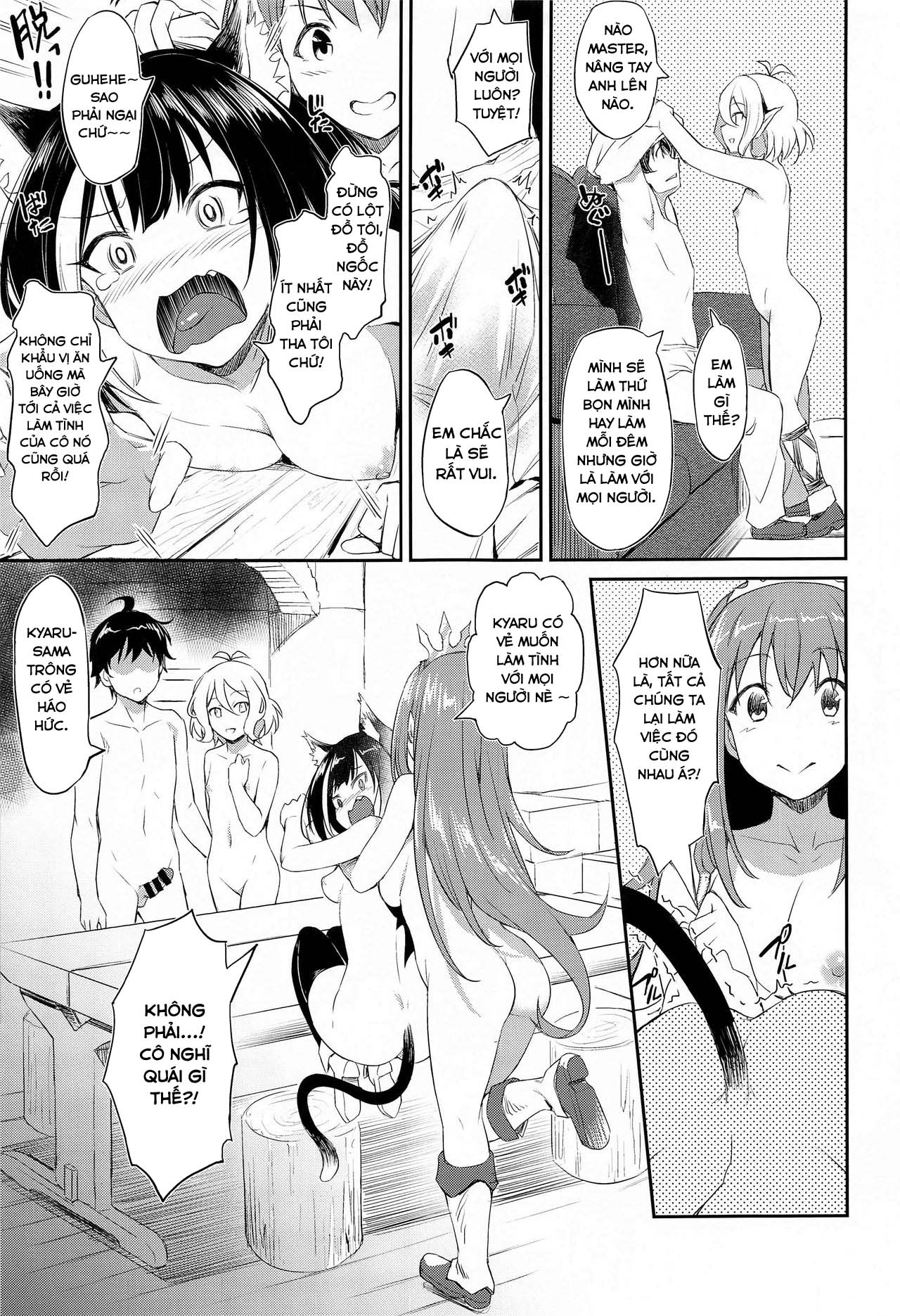 Đọc truyện hentai Nakayoshi Bishokuden - Oneshot