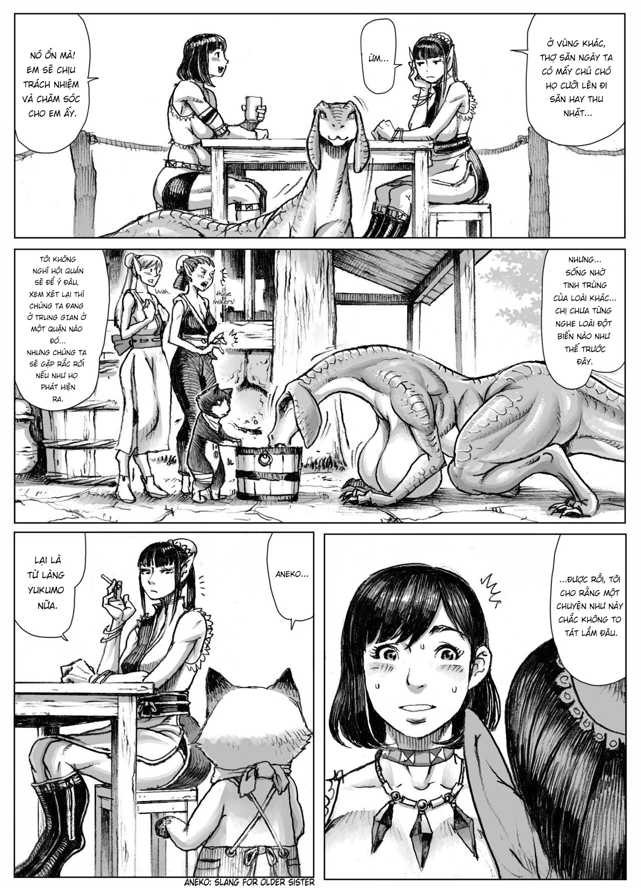 Đọc truyện hentai MonHun! ~Gluttonous Hunter's OO Report~ - Oneshot