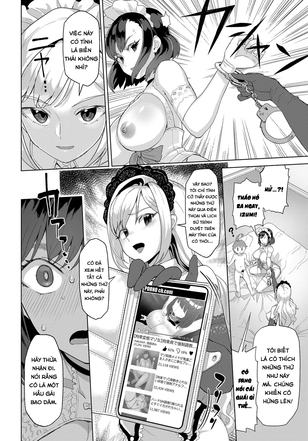 Đọc truyện hentai Shizuku và Izumi - Oneshot