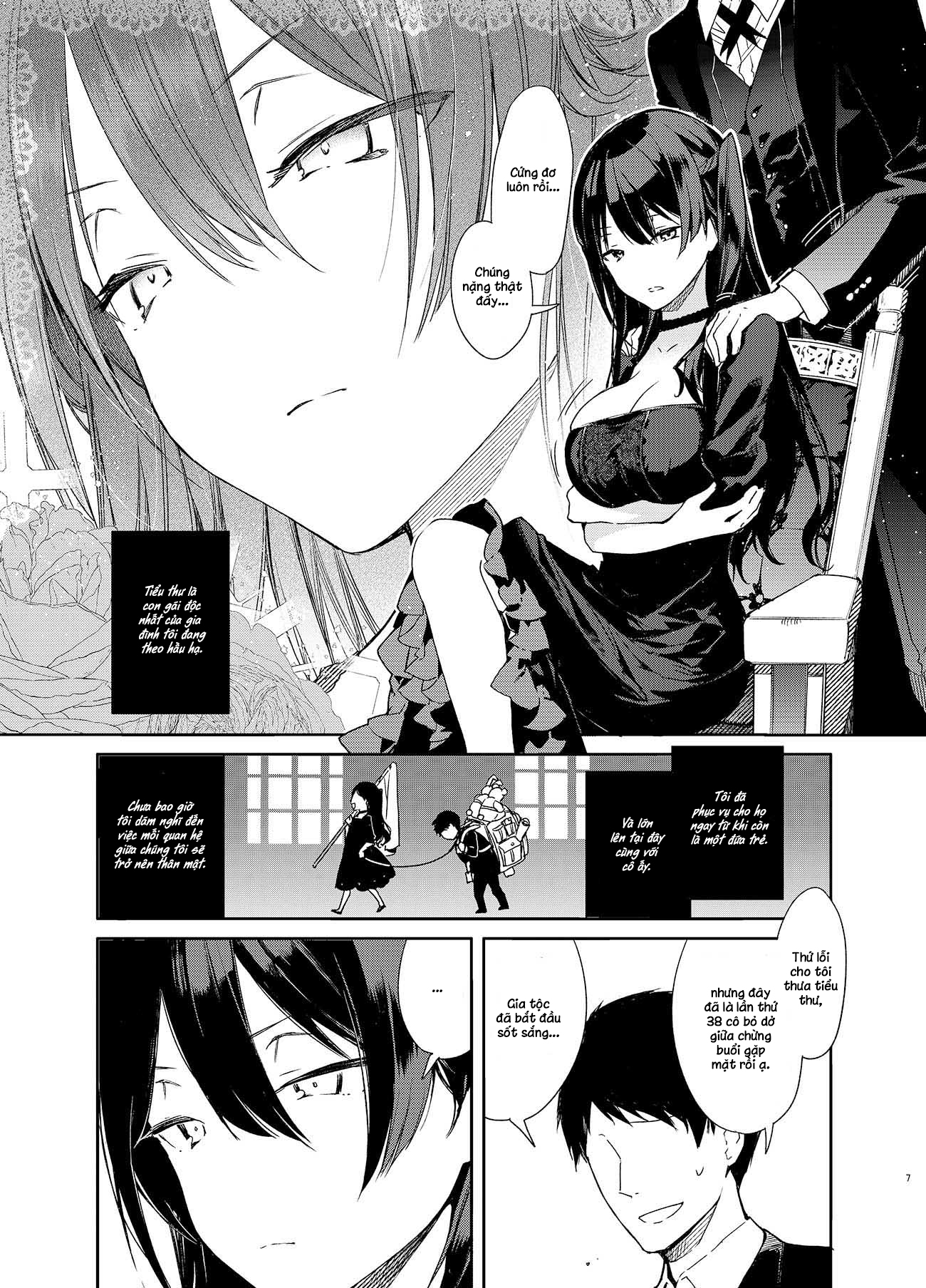 Đọc truyện hentai Takabisha Kyonyuu Ojou-sama to Himitsu no Ecchi - 1 nháy