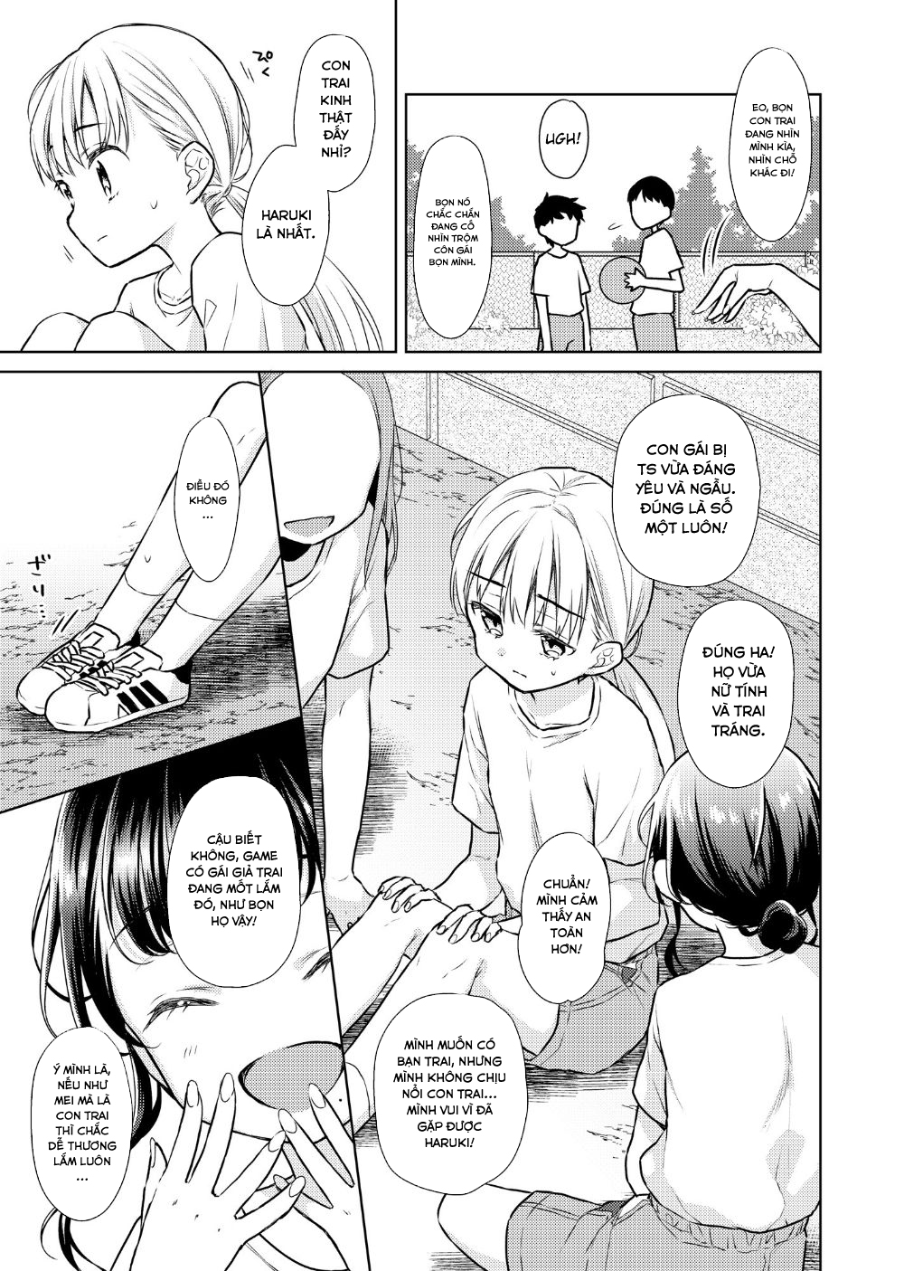 Đọc truyện hentai Hội chứng TS Haruki-kun - Chap 2.1: Con trai hay Con gái