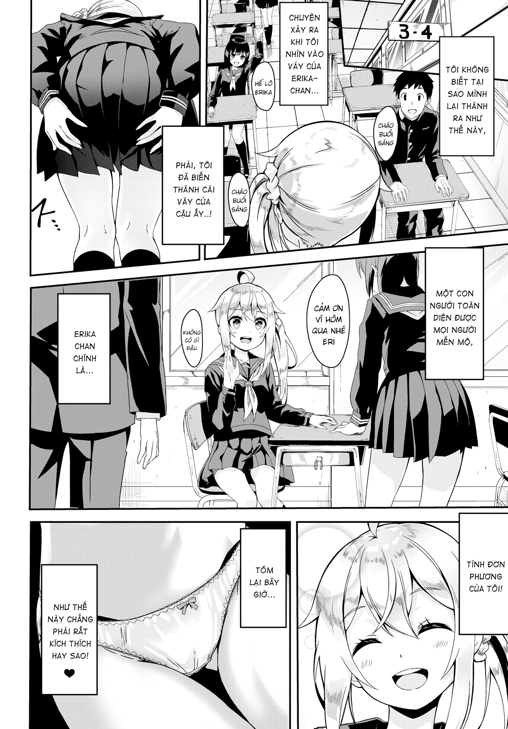 Đọc truyện hentai Điều kỳ diệu dưới lớp váy! - Oneshot
