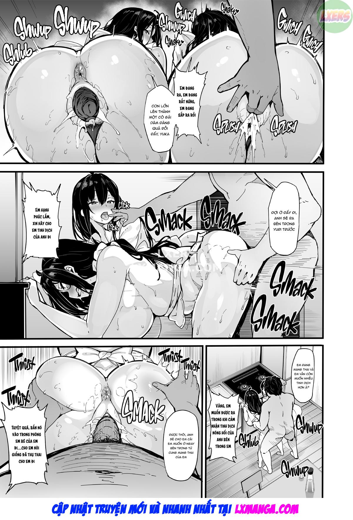 Đọc truyện hentai Nonohara Yuzuka No Himitsu No Haishin - Chap 4 - [END]