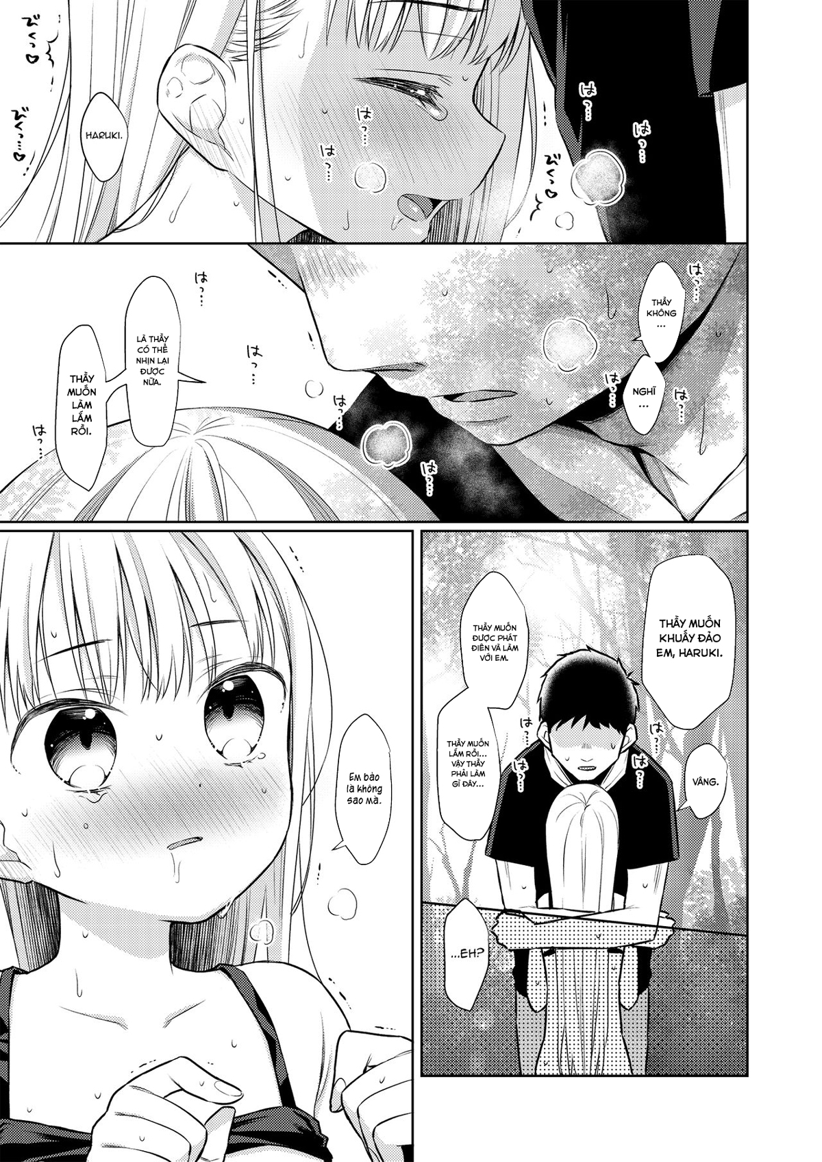 Đọc truyện hentai Hội chứng TS Haruki-kun - Chap 3.2: Yêu