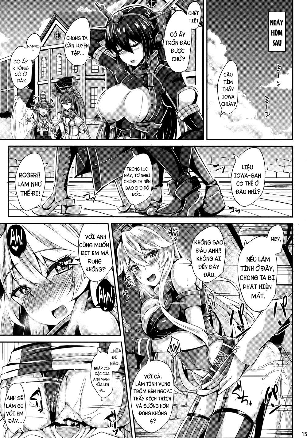 Đọc truyện hentai Anh đô đốc may mắn và cô người mẫu Mĩ - Oneshot