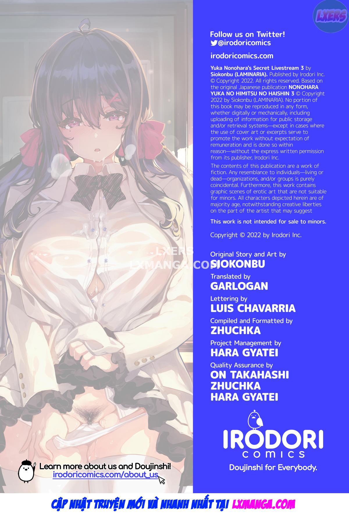 Đọc truyện hentai Nonohara Yuzuka No Himitsu No Haishin - Chap 3