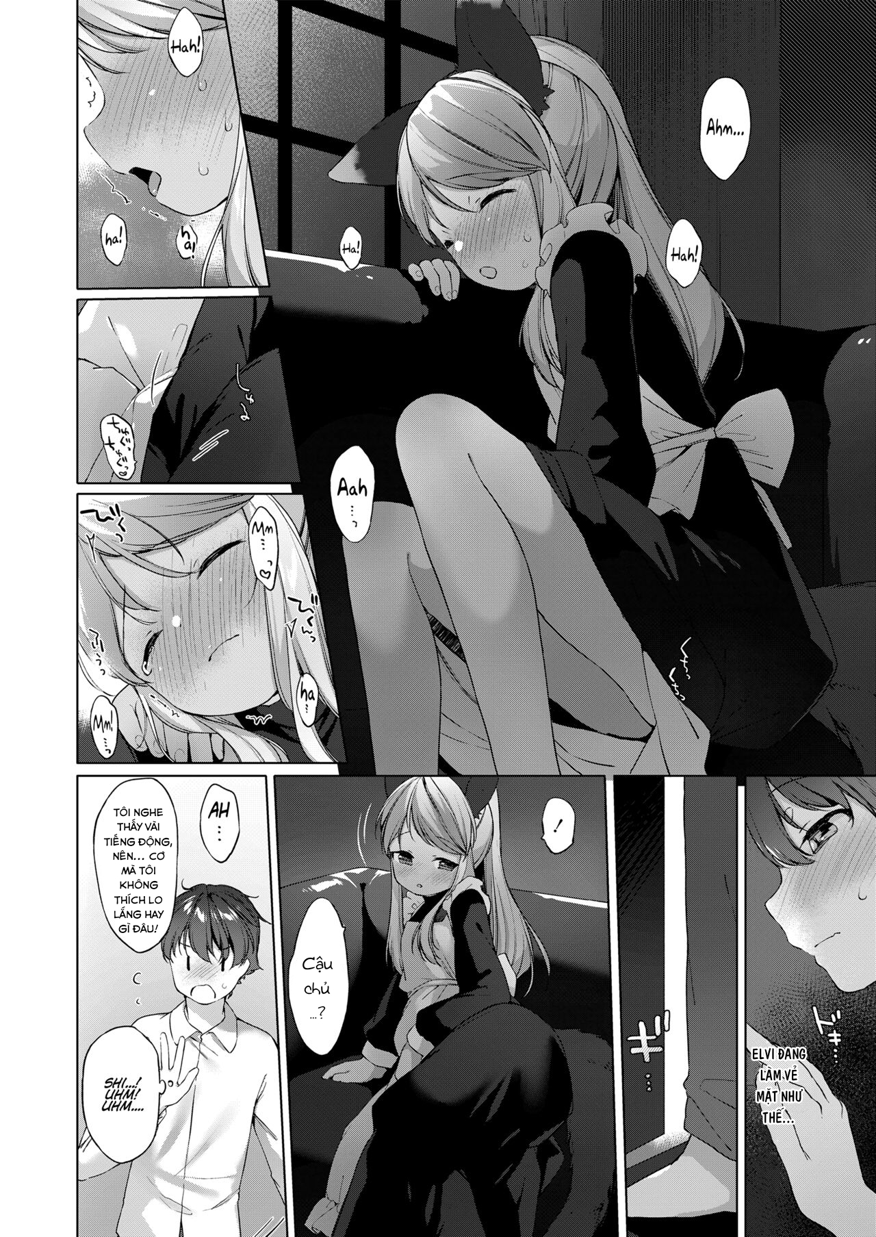 Đọc truyện hentai Kahogo Maid no Kokoro Ko Shirazu - Oneshot